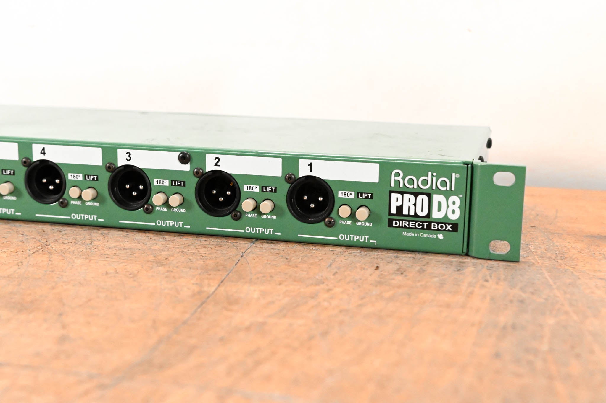 Radial Engineering ProD8 8-Channel Passive Instrument Direct Box