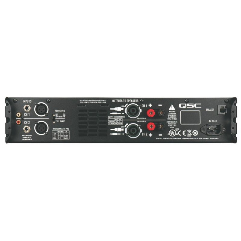 GX Series Amplifier for Speakers in the 300W Range