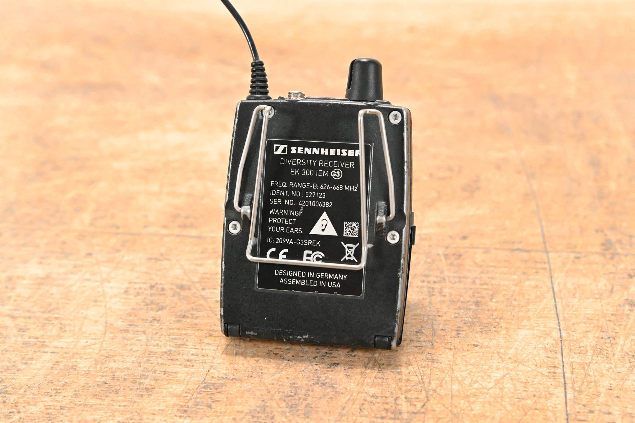 Sennheiser ew 300 IEM G3 Wireless IEM System 626-668 MHz NO POWER SUPPLY