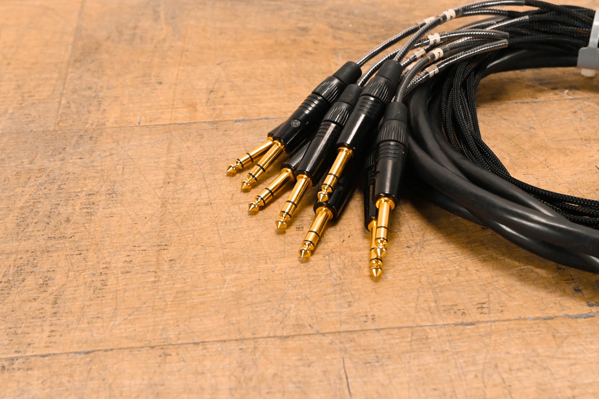 Whirlwind DBF1-S-010 10' Snake Cable with 8 TRSM to DB25-M