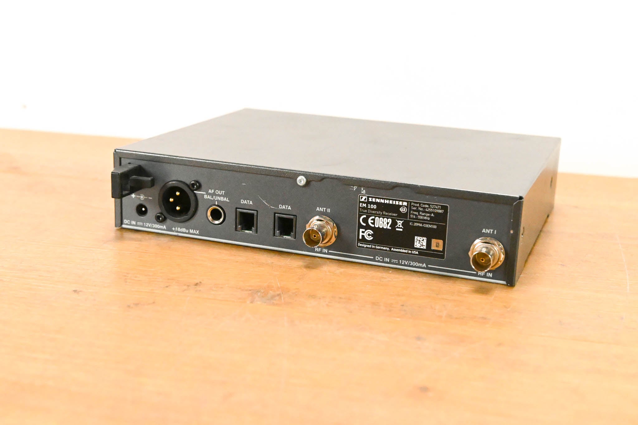 Sennheiser ew 100 G3 Bodypack Wireless System - A Range NO POWER SUPPLY