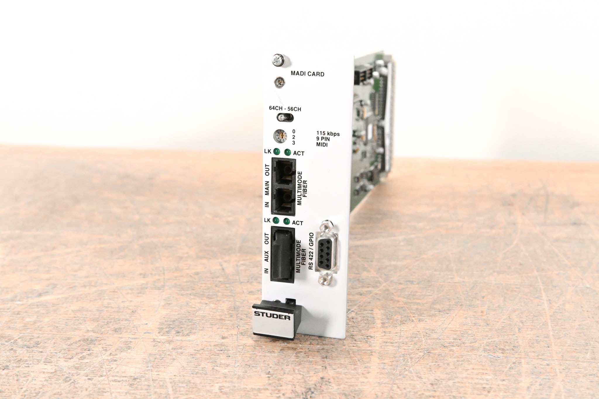 Studer MADI I/O Card for D21m Modular I/O System