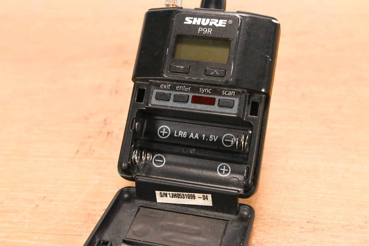 Shure PSM 900 Wireless IEM System L6 Band: 656-692 MHz (NO POWER SUPPLY)