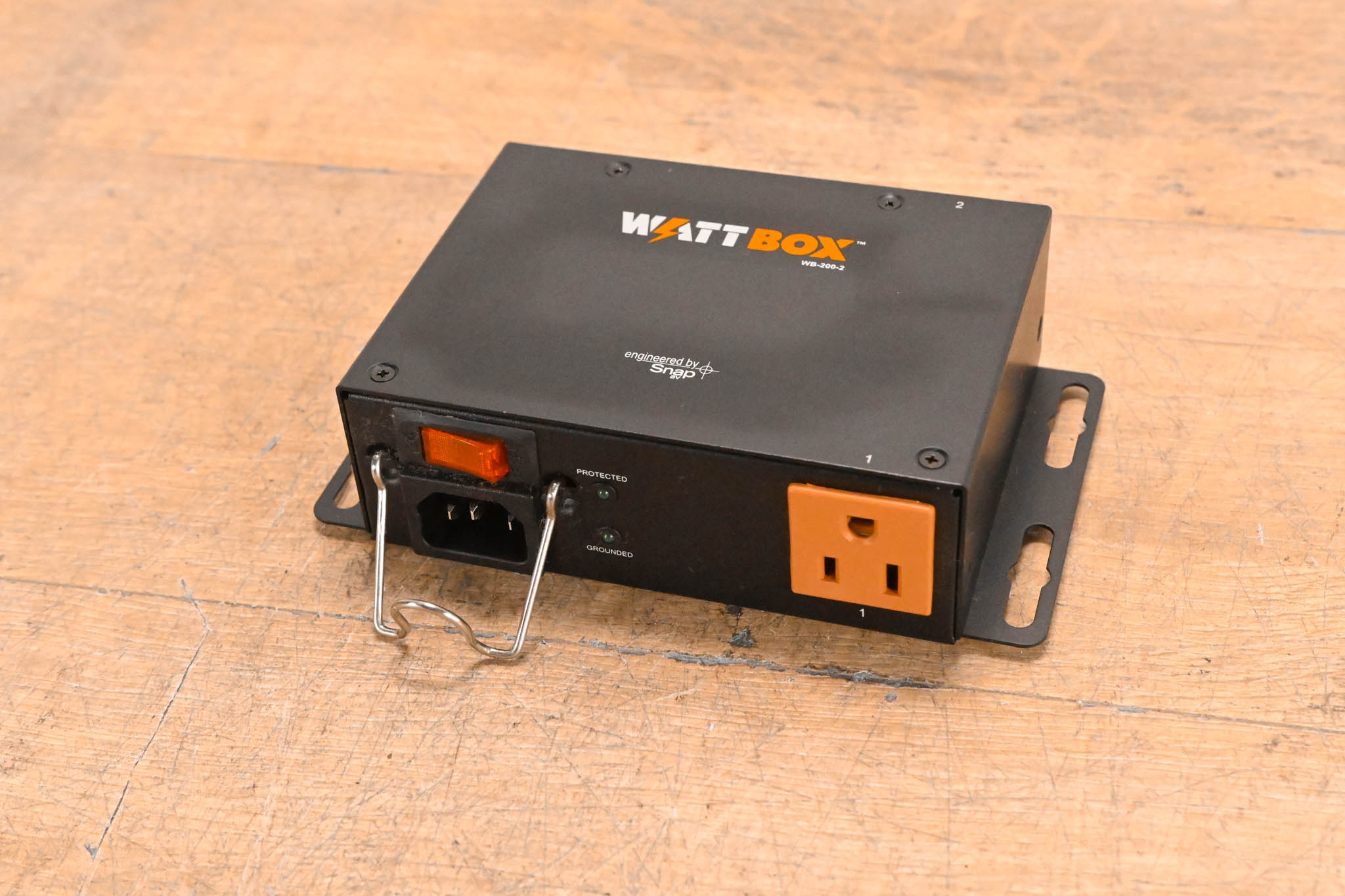 WattBox WB-200-2 Mounted Power Conditioner with 2 Outlets