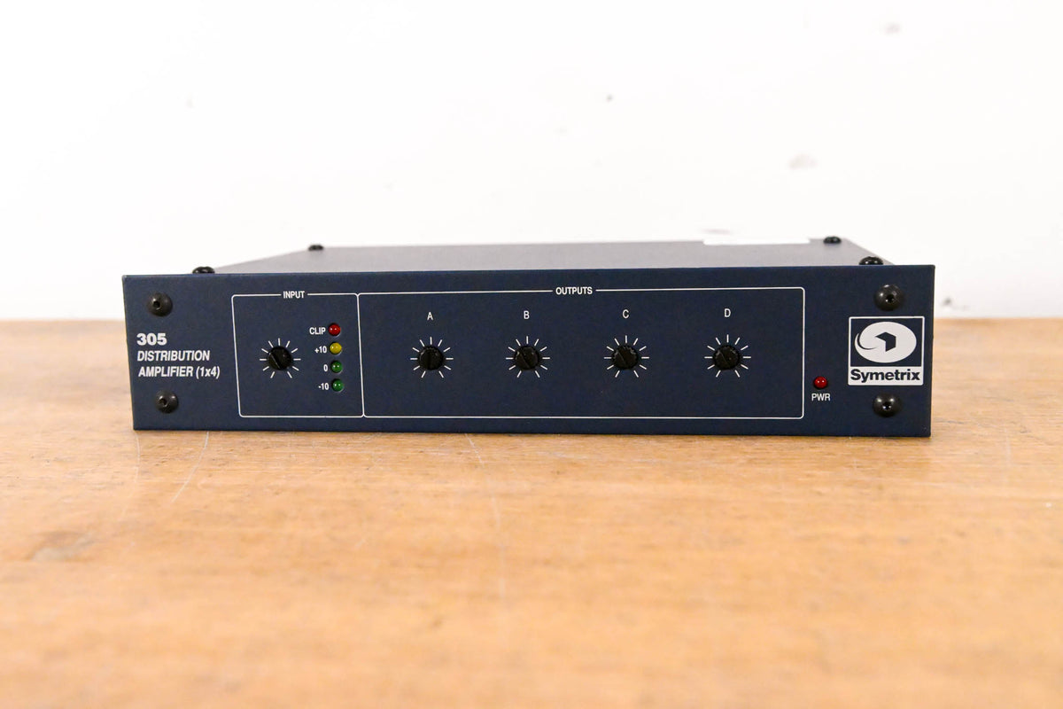 Symetrix 305 Distribution Amplifier - 1x4 (NO POWER SUPPLY)