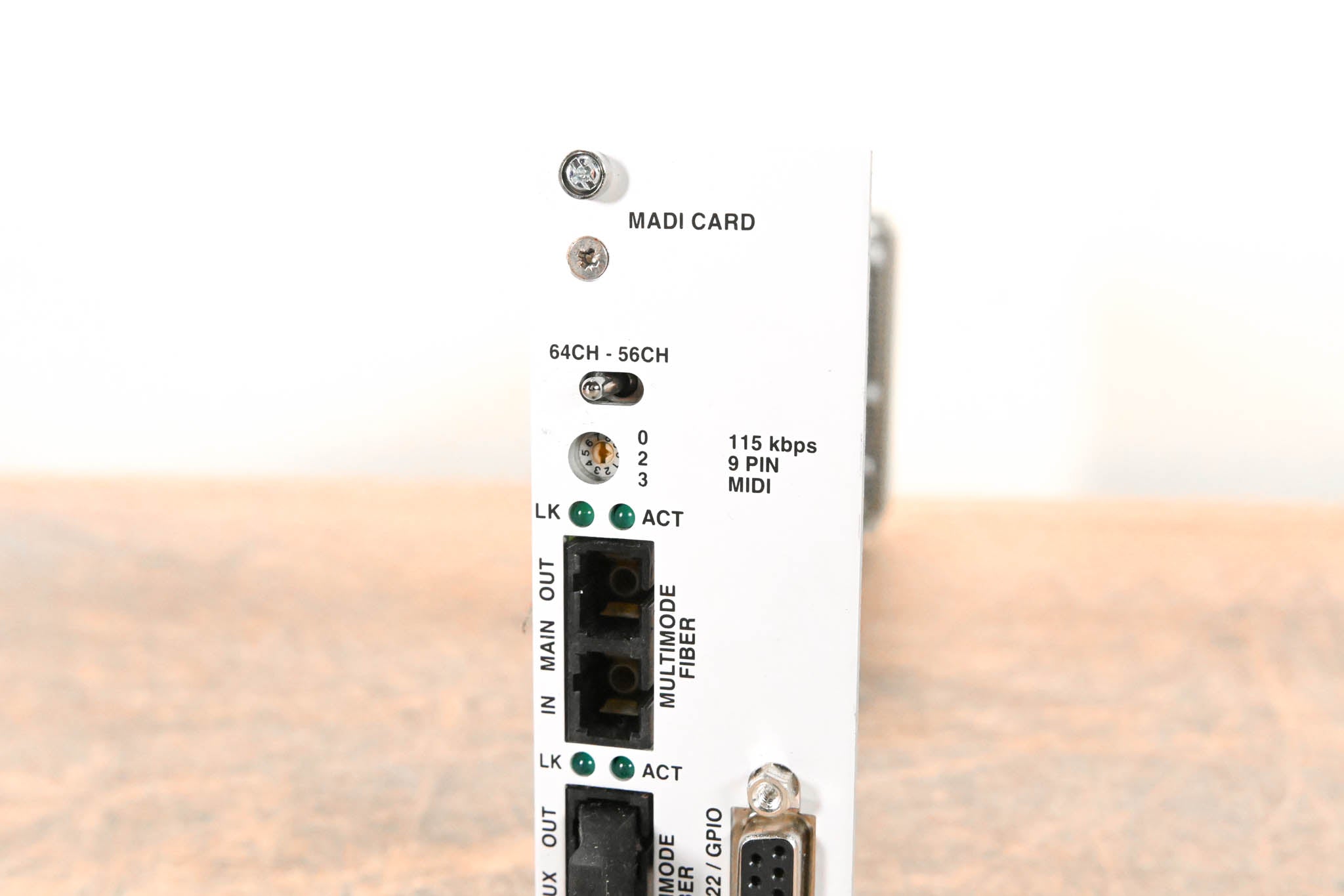Studer MADI I/O Card for D21m Modular I/O System