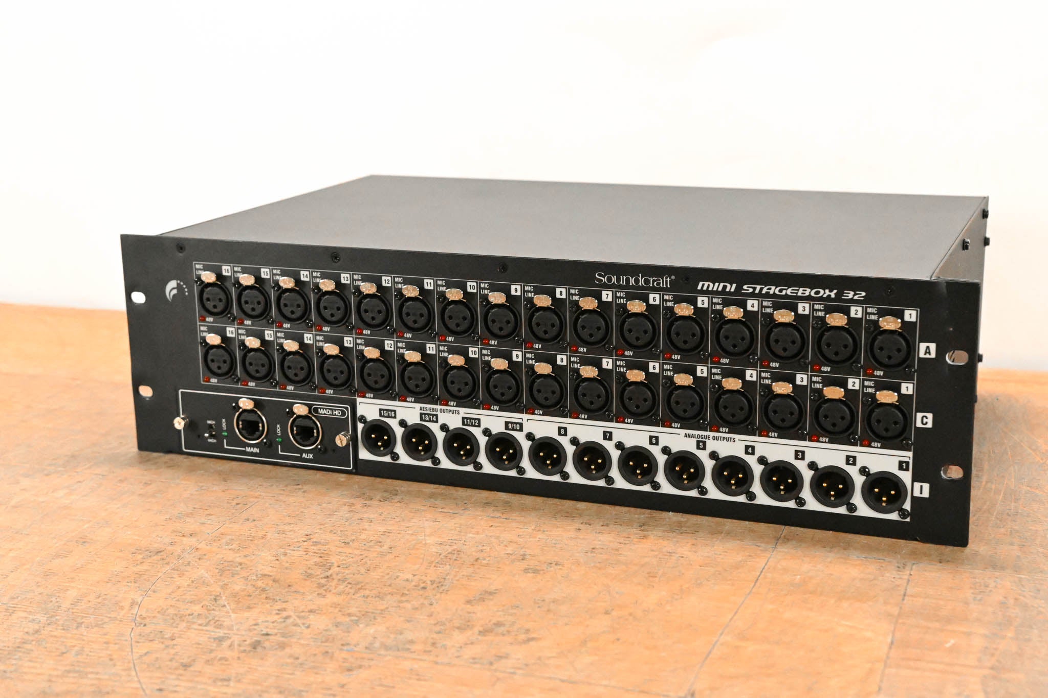 Soundcraft Mini Stagebox 32 Cat 5 32-Ch. Digital Stagebox with MADI Card
