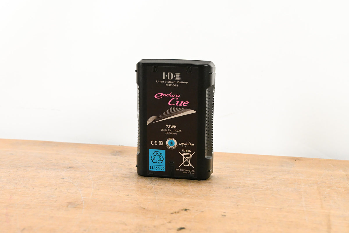 IDX System Technology CUE-D75 Endura CUE 73Wh Li-Ion V-Mount Battery