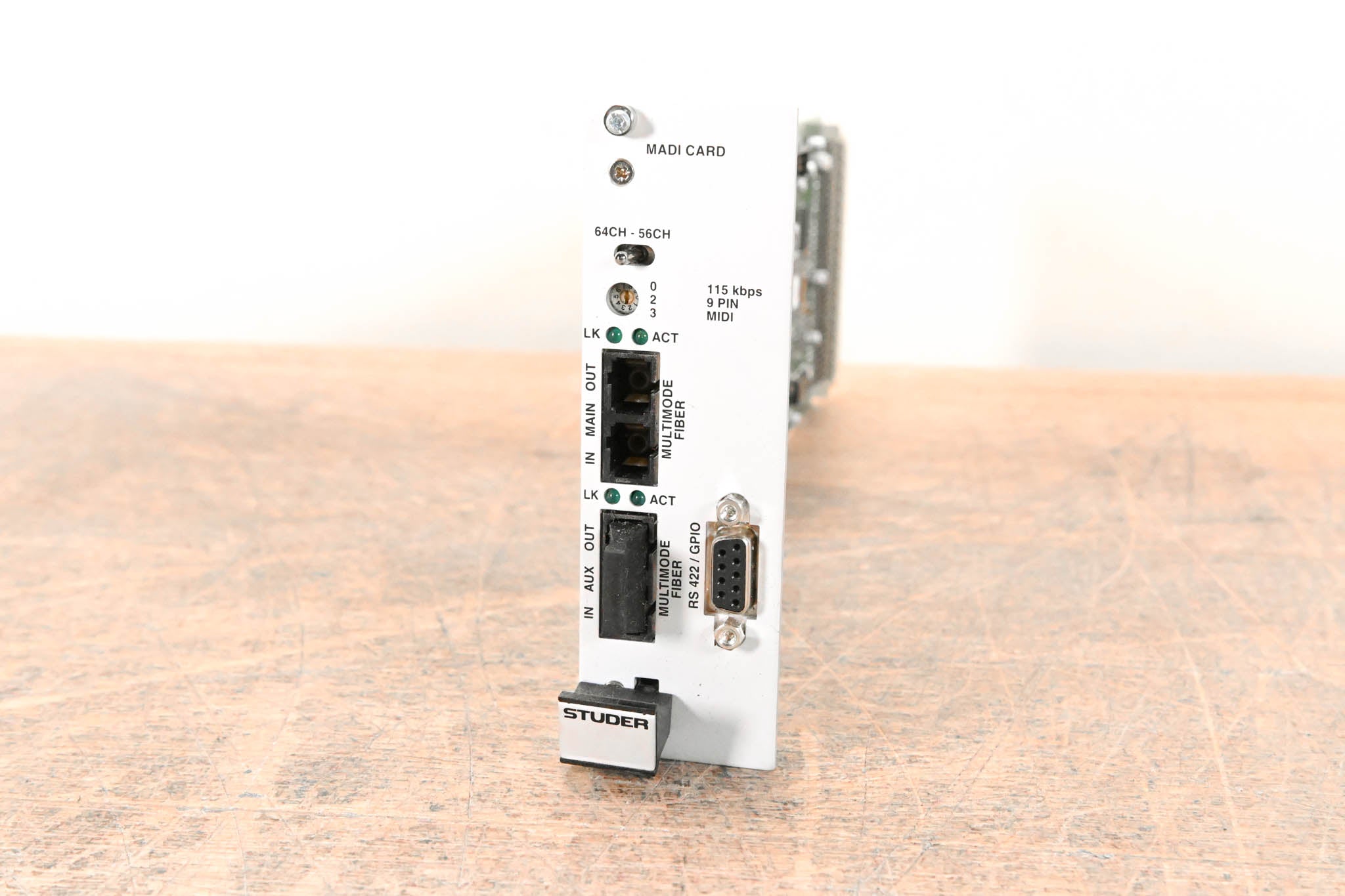 Studer MADI I/O Card for D21m Modular I/O System