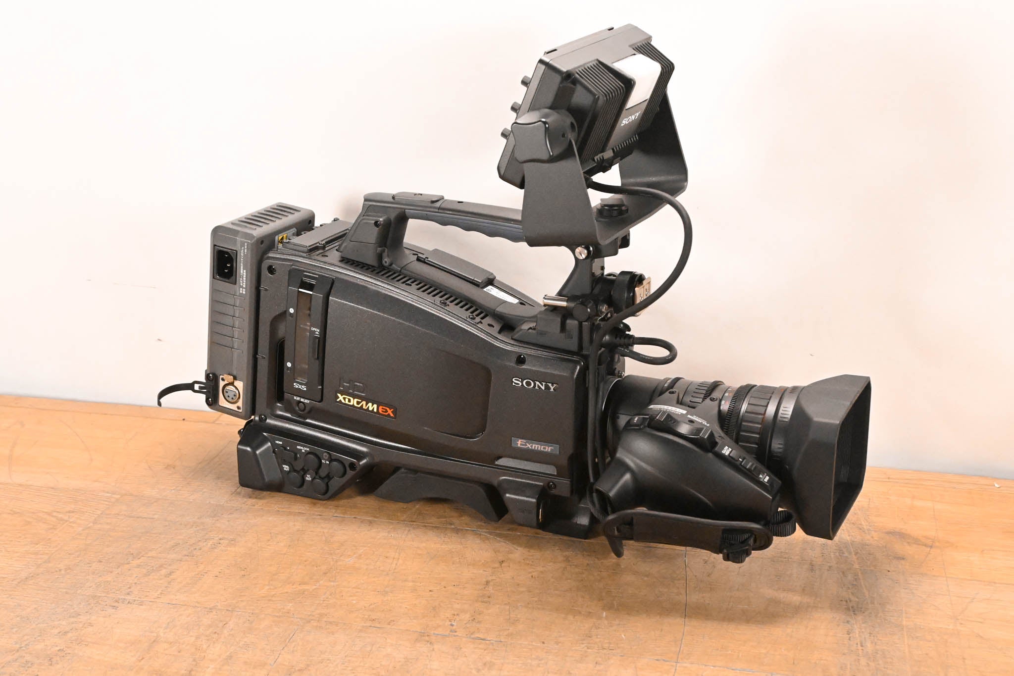 Sony PMW-320 XDCAM EX Camcorder w/ Fujinon XS16x5.8A-XB8 Lens