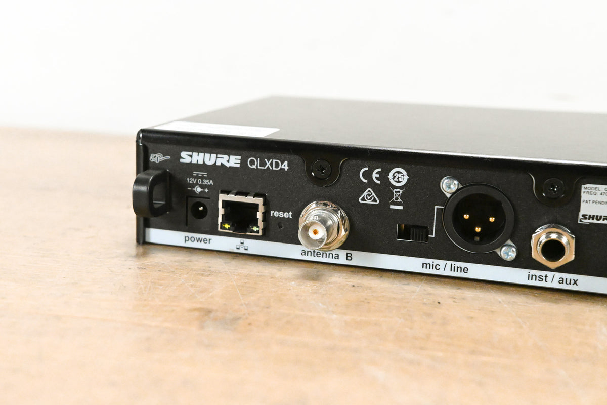 Shure QLXD24/KSM9HS Digital Handheld Wireless System - G50 Band (NO PSU)