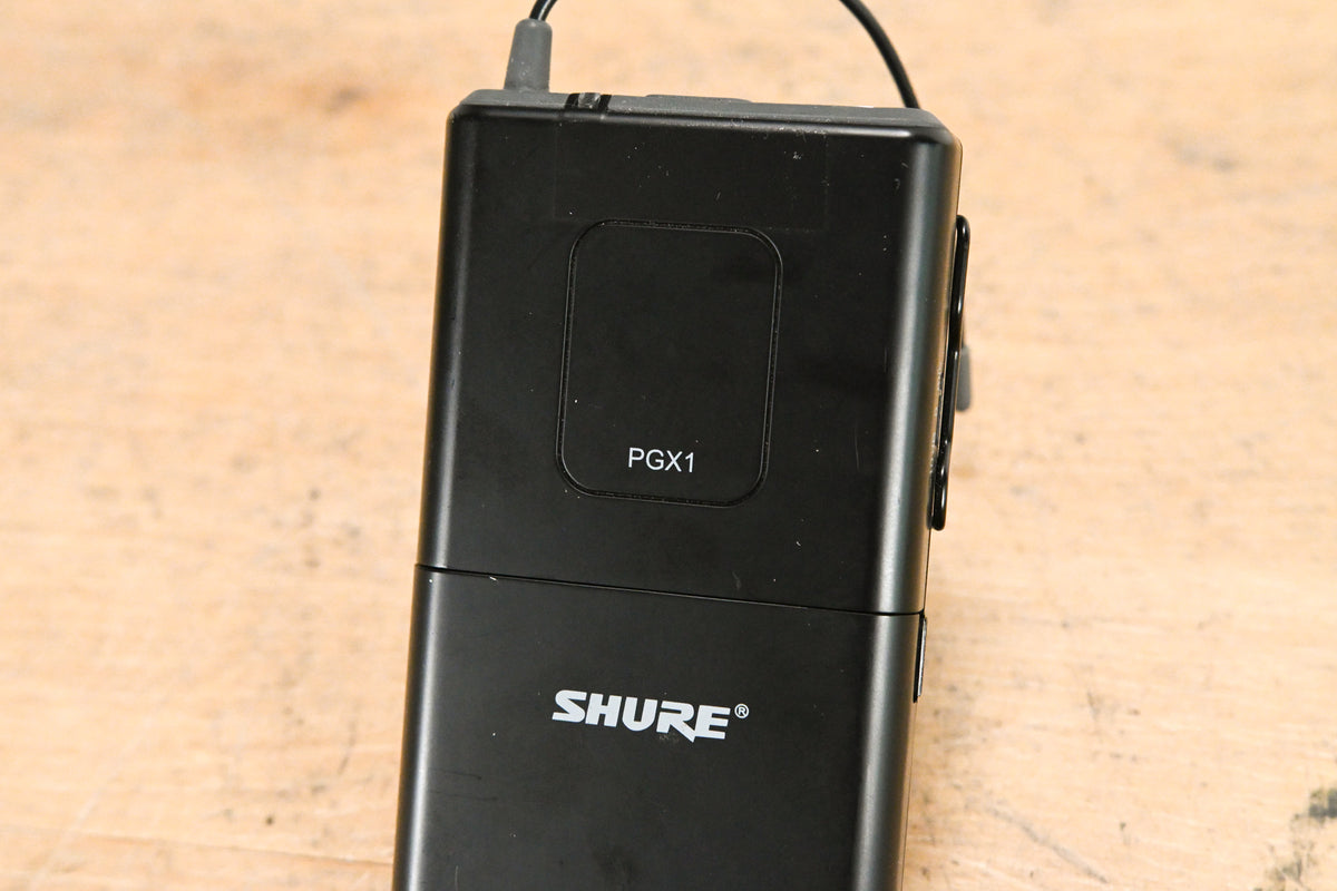 Shure PGX14 Wireless Bodypack System - 524-542 MHz (NO POWER SUPPLY)