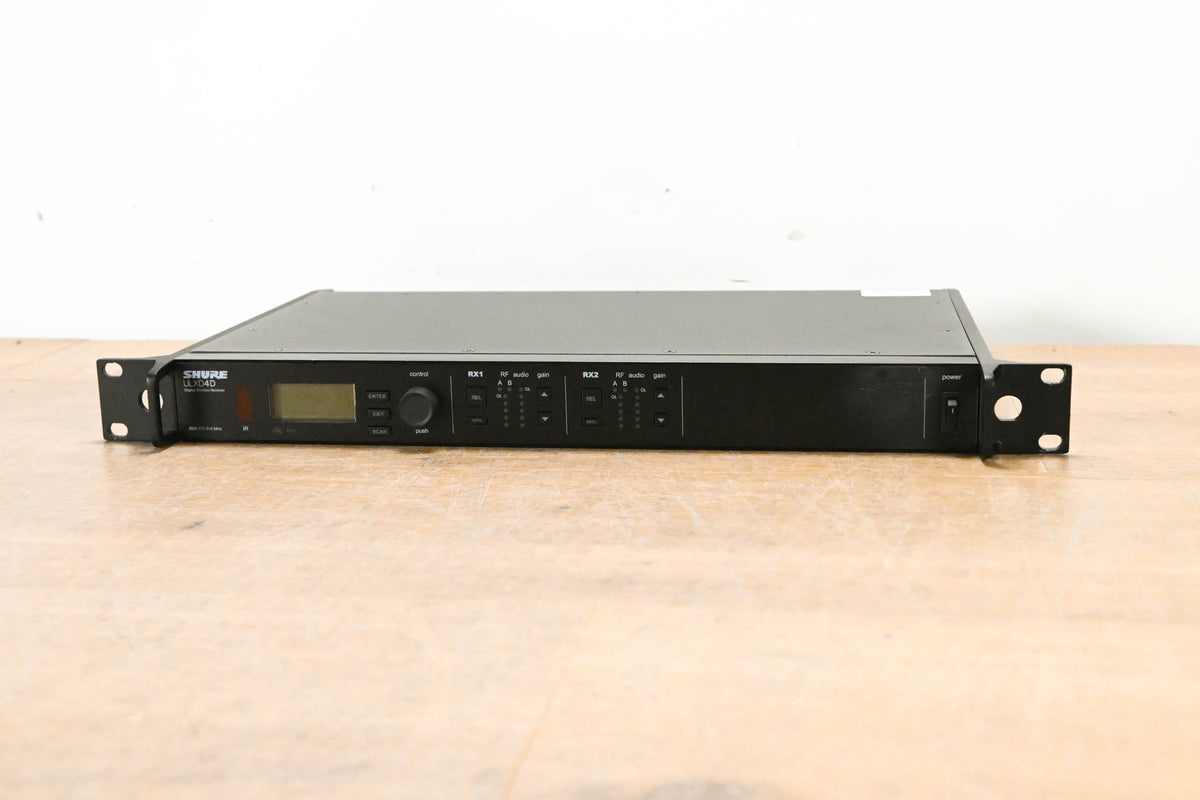 Shure ULXD4D Dual-Channel Digital Wireless Receiver J50A Band