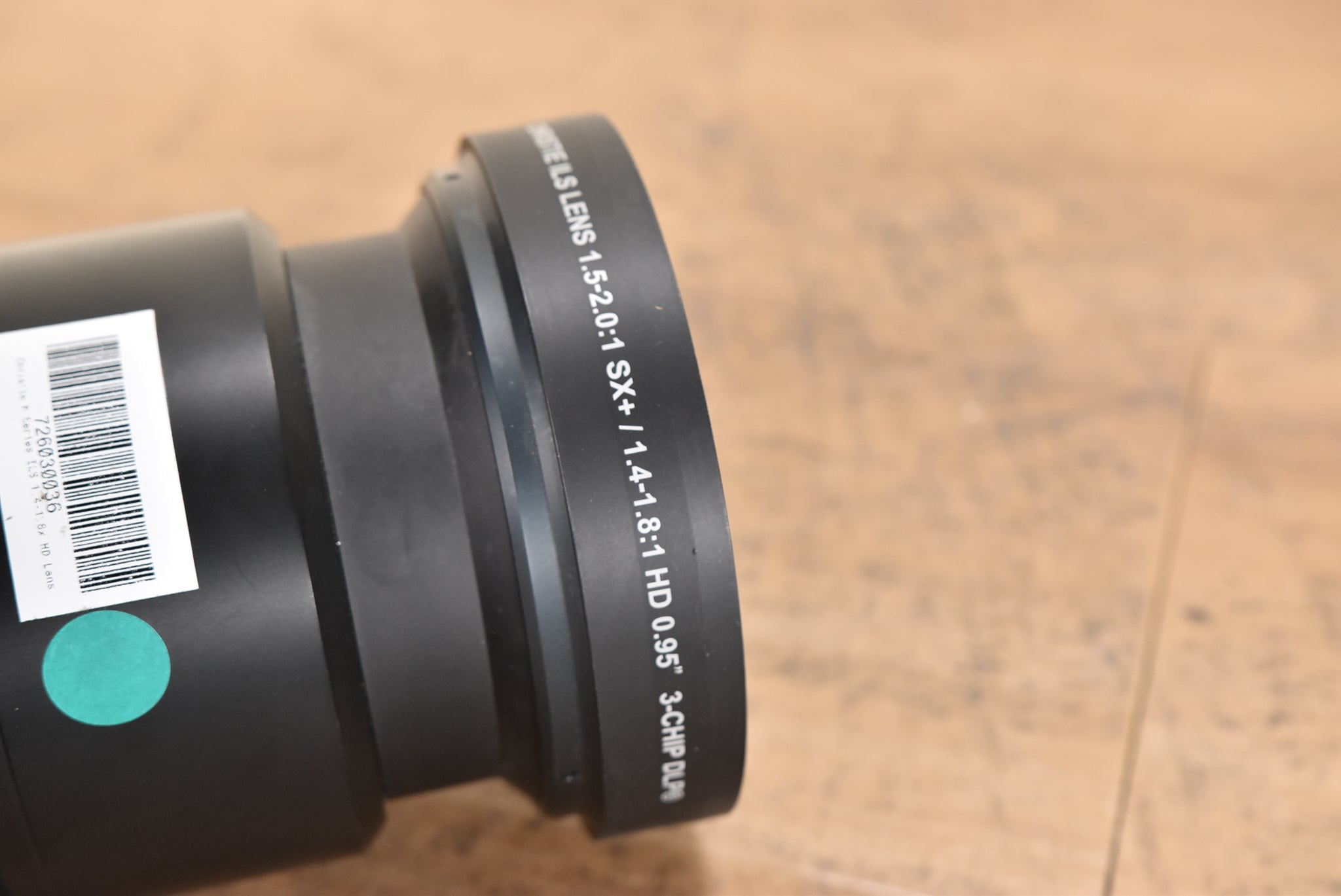 Christie ILS Lens 1.5-2.0:1 SX+ / 1.4-1.8:1 HD 0.95" 3-Chip DLP Lens