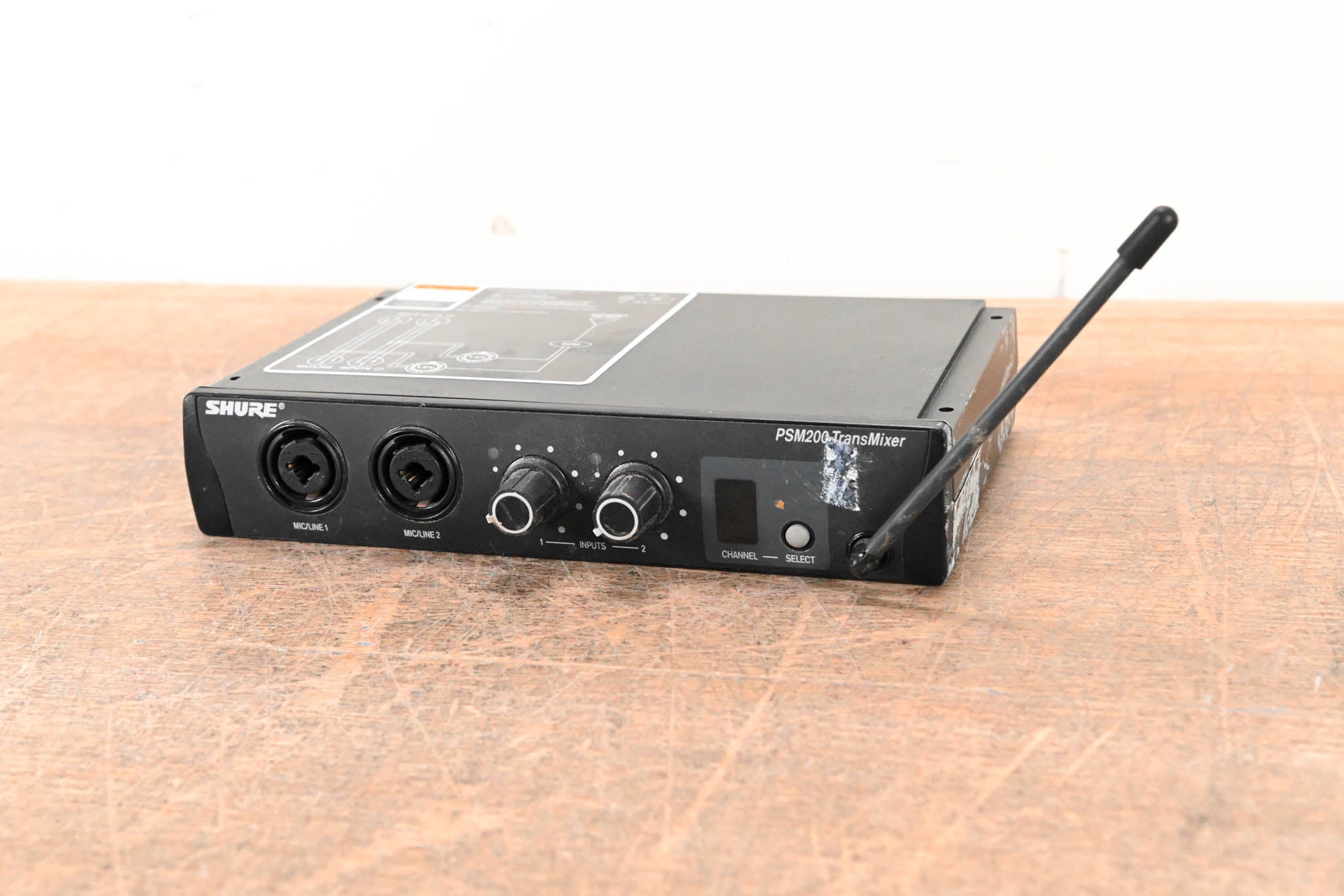 Shure P2T-H2 PSM200 IEM Wireless TransMixer - H2 Band (NO POWER SUPPLY)