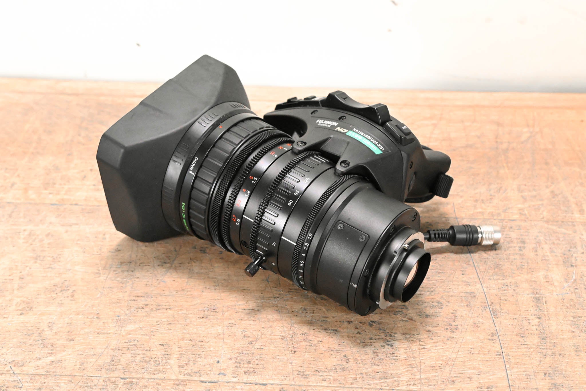 Fujinon XA16sx8BRAM-XB1 2/3" 8.0-128mm Quick Zoom ENG HD Lens