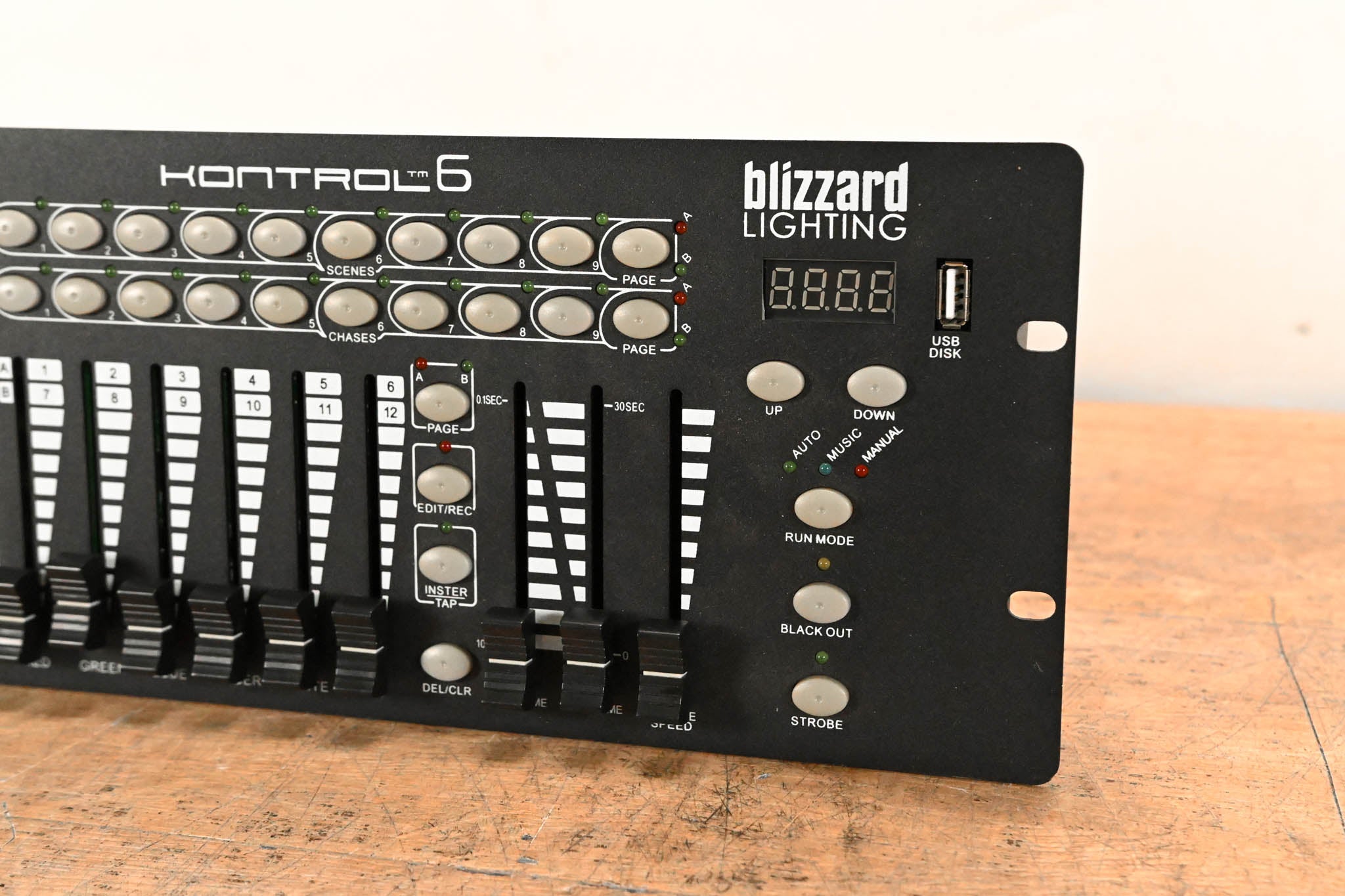 Blizzard Lighting Kontrol 6 DMX Lighting Controller (NO POWER SUPPLY)