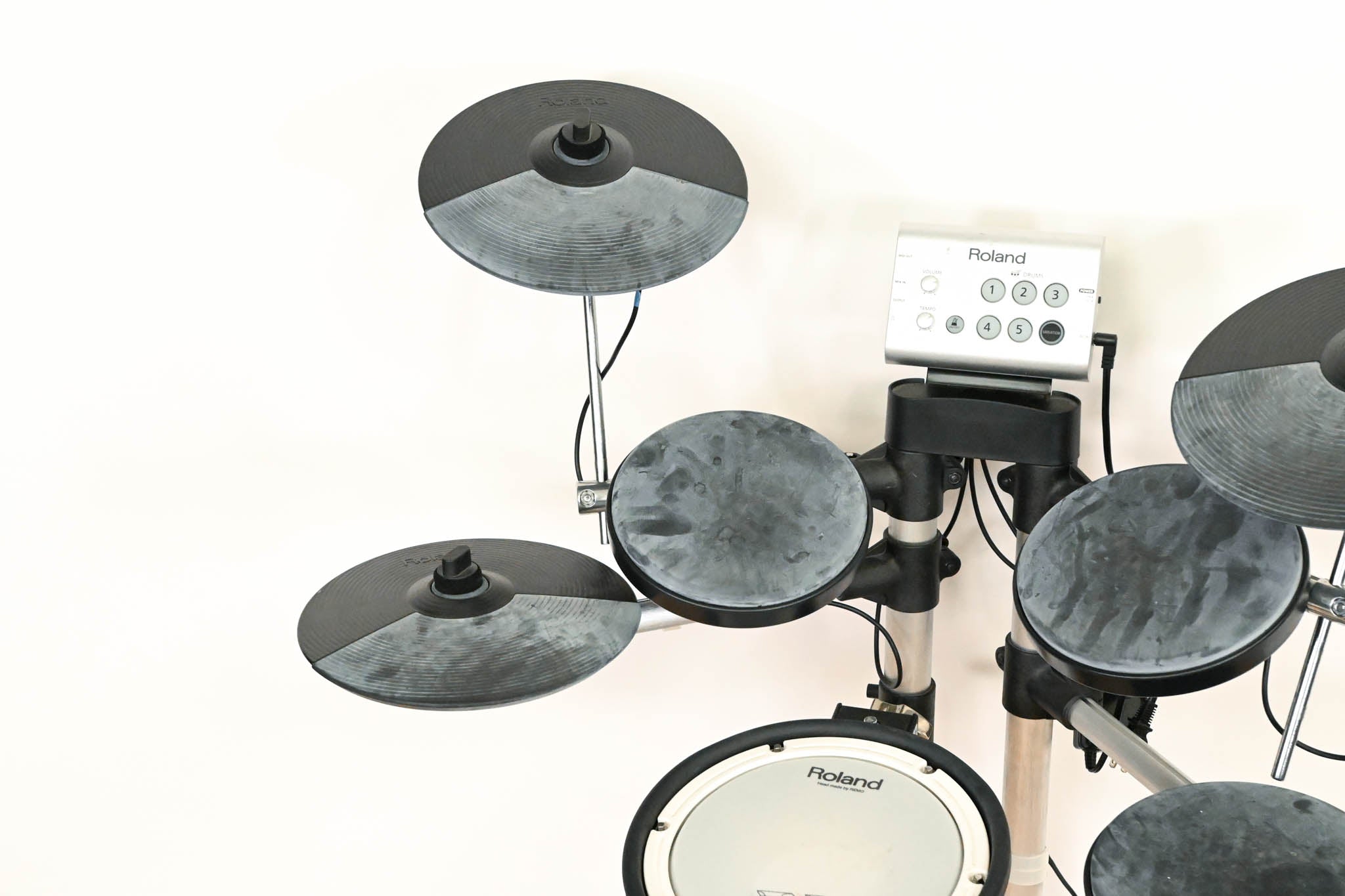 Roland HD-1 V-Drums Lite Electronic Drum Kit w/ Drum Module & Cables