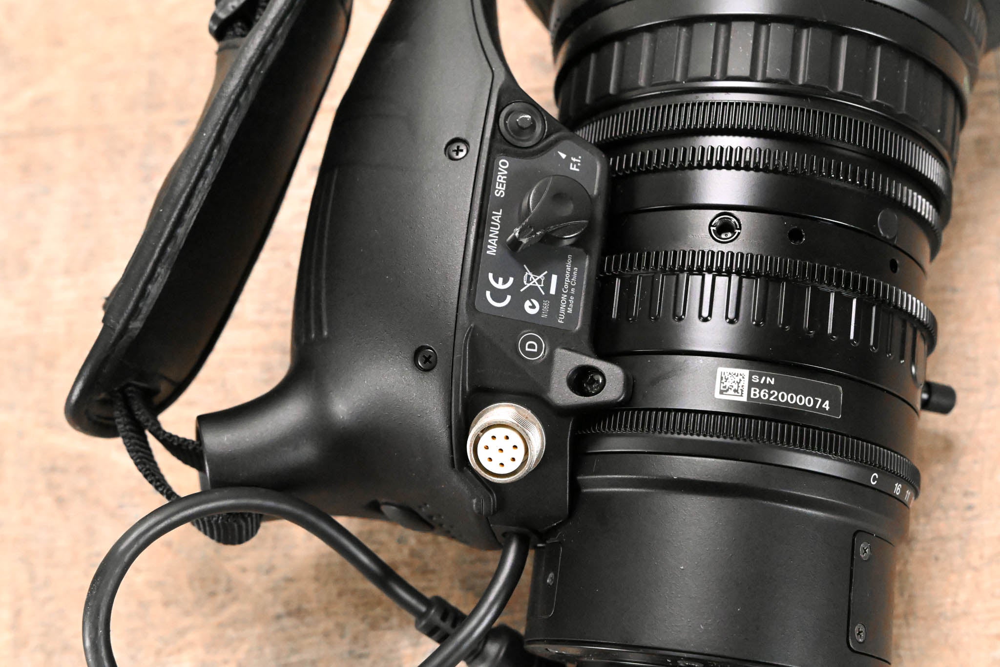 Fujinon XA16sx8BRAM-XB1 2/3" 8.0-128mm Quick Zoom ENG HD Lens