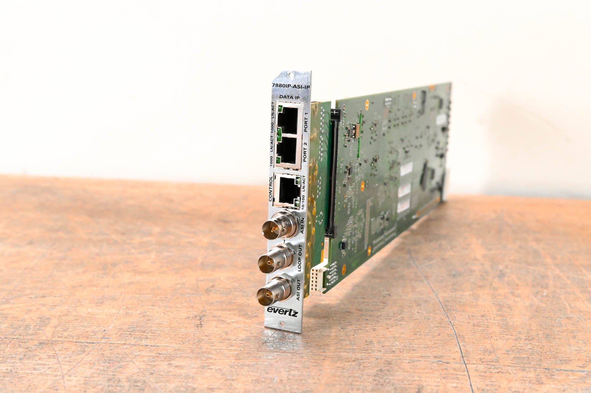 Evertz 7880IP-ASI-IP ASI/SDI IP Encapsulator for 7700/7800 Multiframe