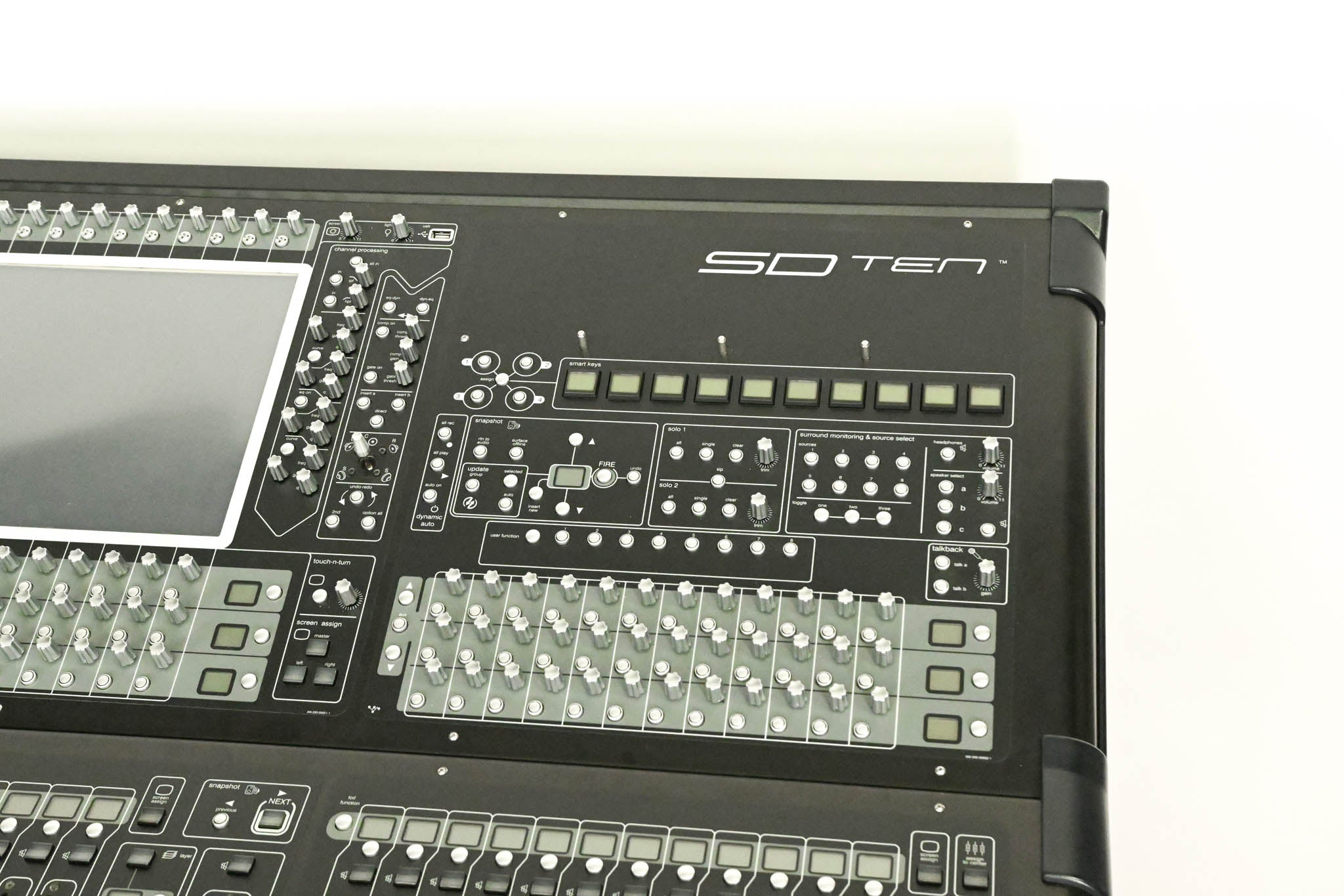 DiGiCo SD10 Digital Mixing Console with Waves Card and ST Optical
