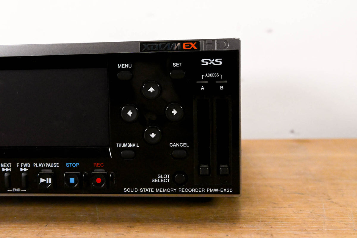 Sony PMW-EX30 XDCAM EX Recording Deck (NO POWER SUPPLY)