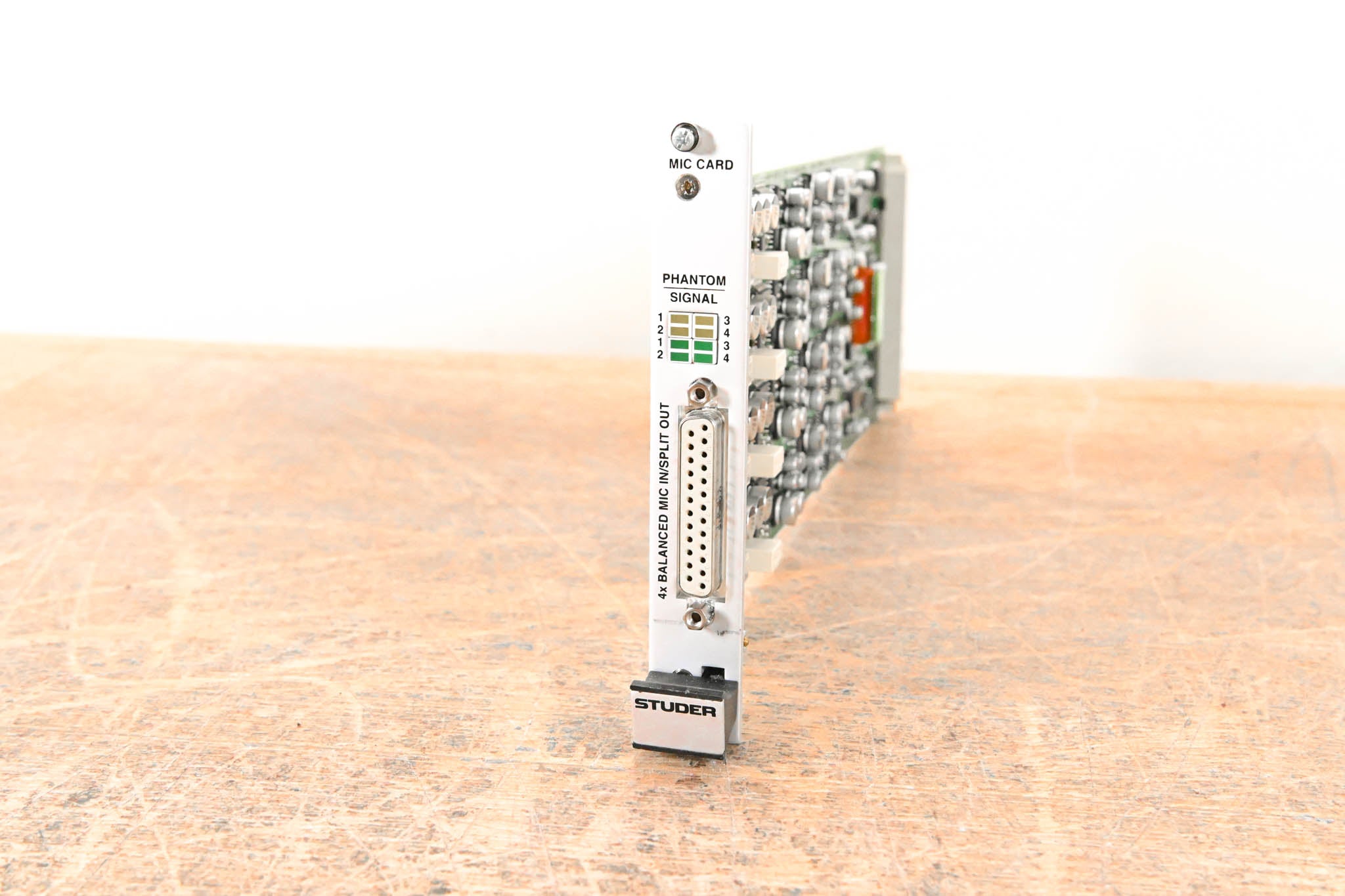 Studer Mic/Line In Card for D21m Modular I/O System