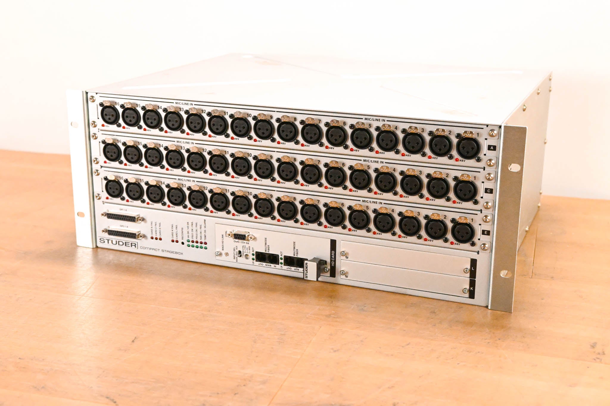 Studer Compact Stagebox - 48 Mic/Line Inputs
