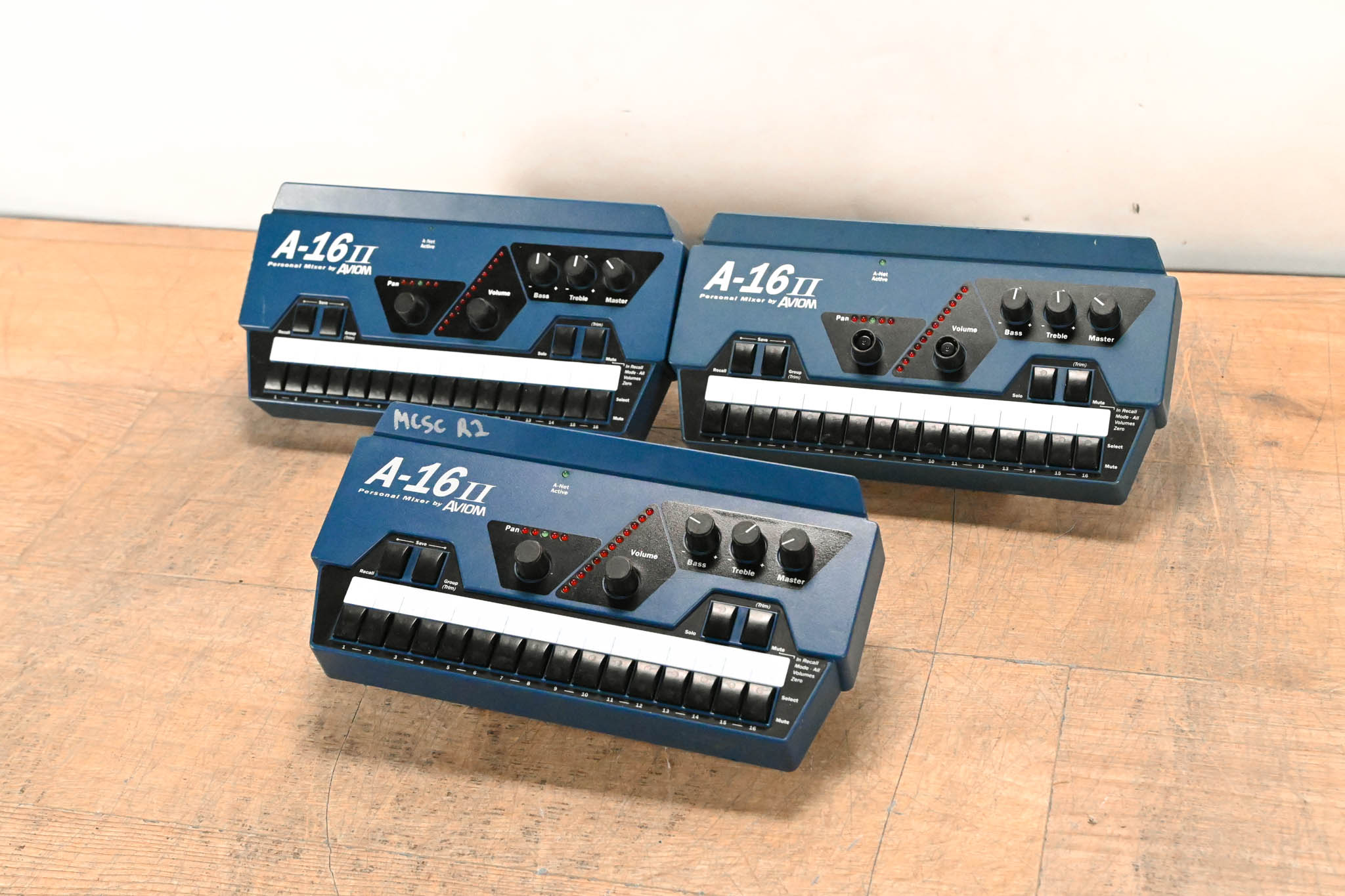 Aviom A-16II Personal Mixer (Pack of 3)
