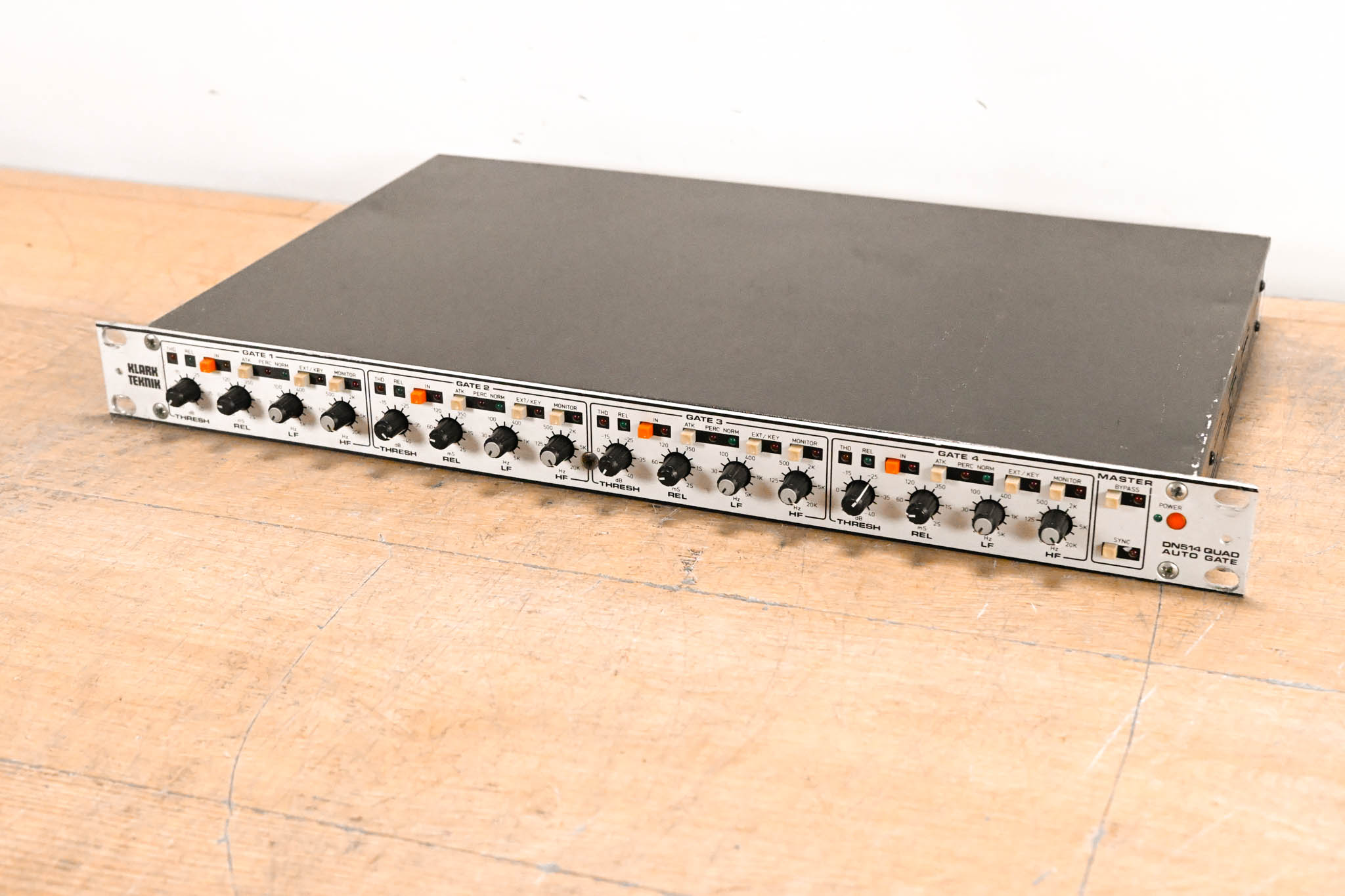 Klark Teknik DN514 4-Channel Auto Gate Dynamic Processor