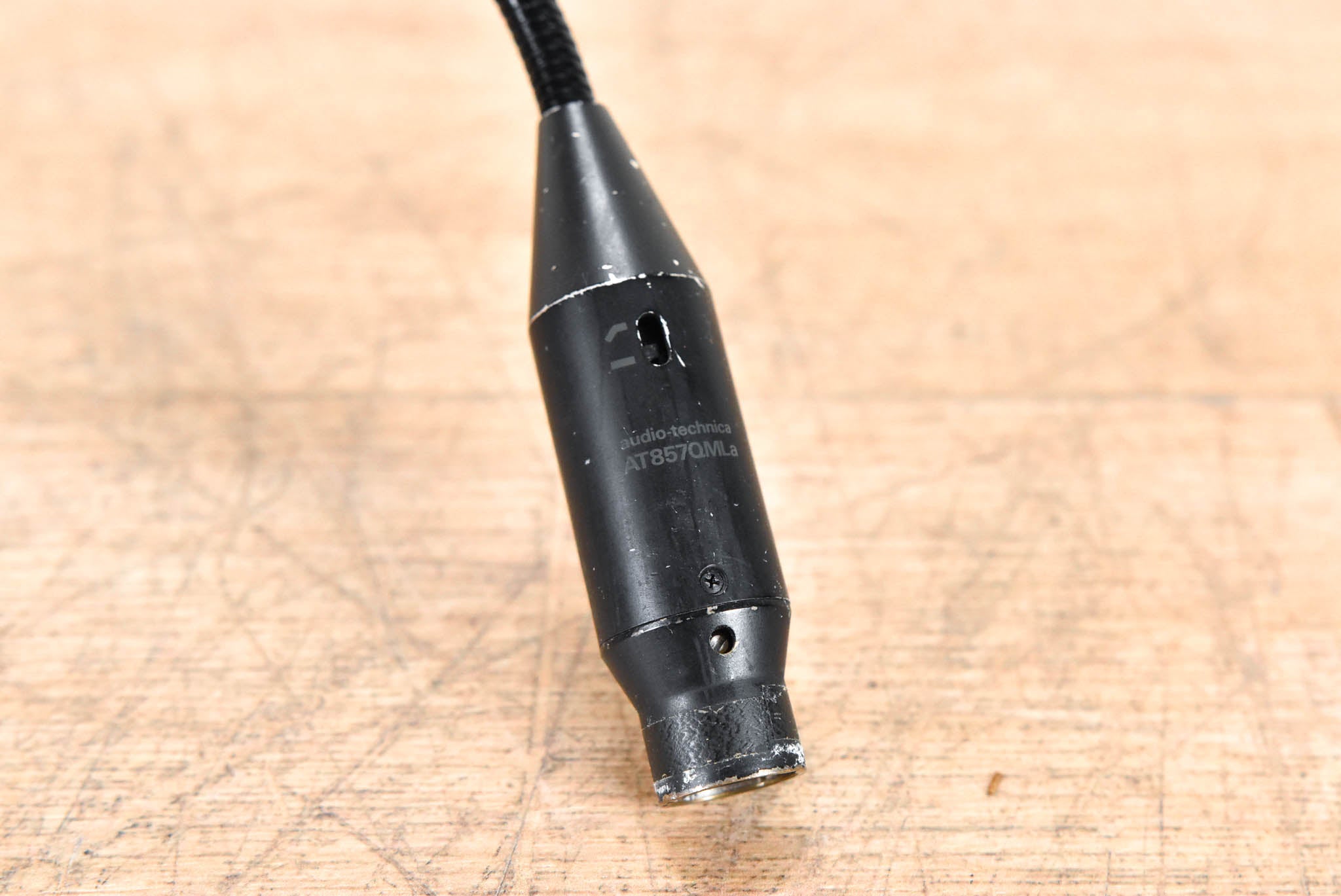 Audio-Technica AT857QMLa Cardioid Condenser Gooseneck Microphone