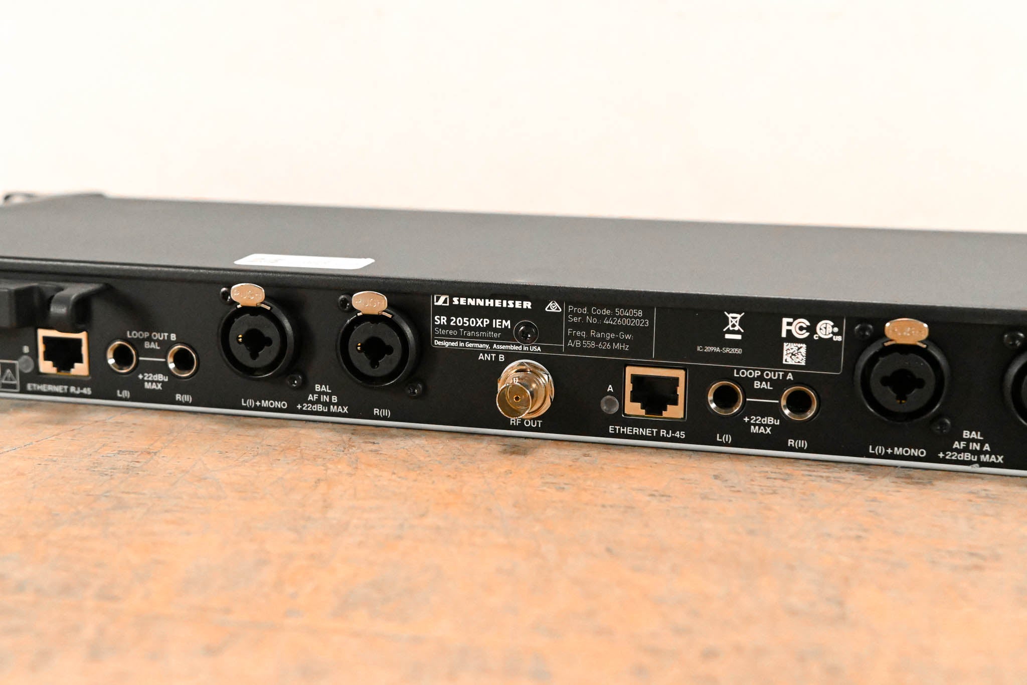 Sennheiser SR 2050XP IEM Dual Wireless Transmitter - Gw1: 558-626 MHz