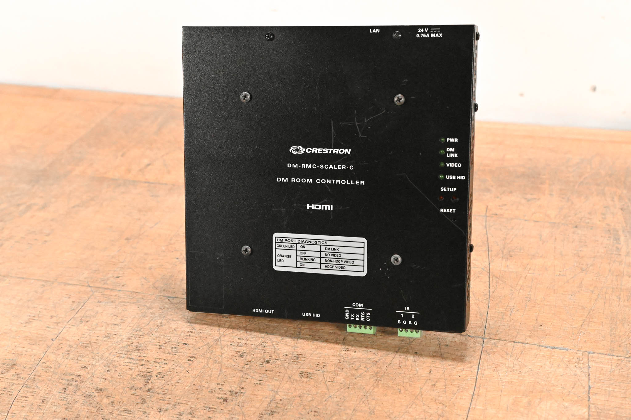 Crestron DM-RMC-SCALER-C Receiver & Room Controller (NO POWER SUPPLY)