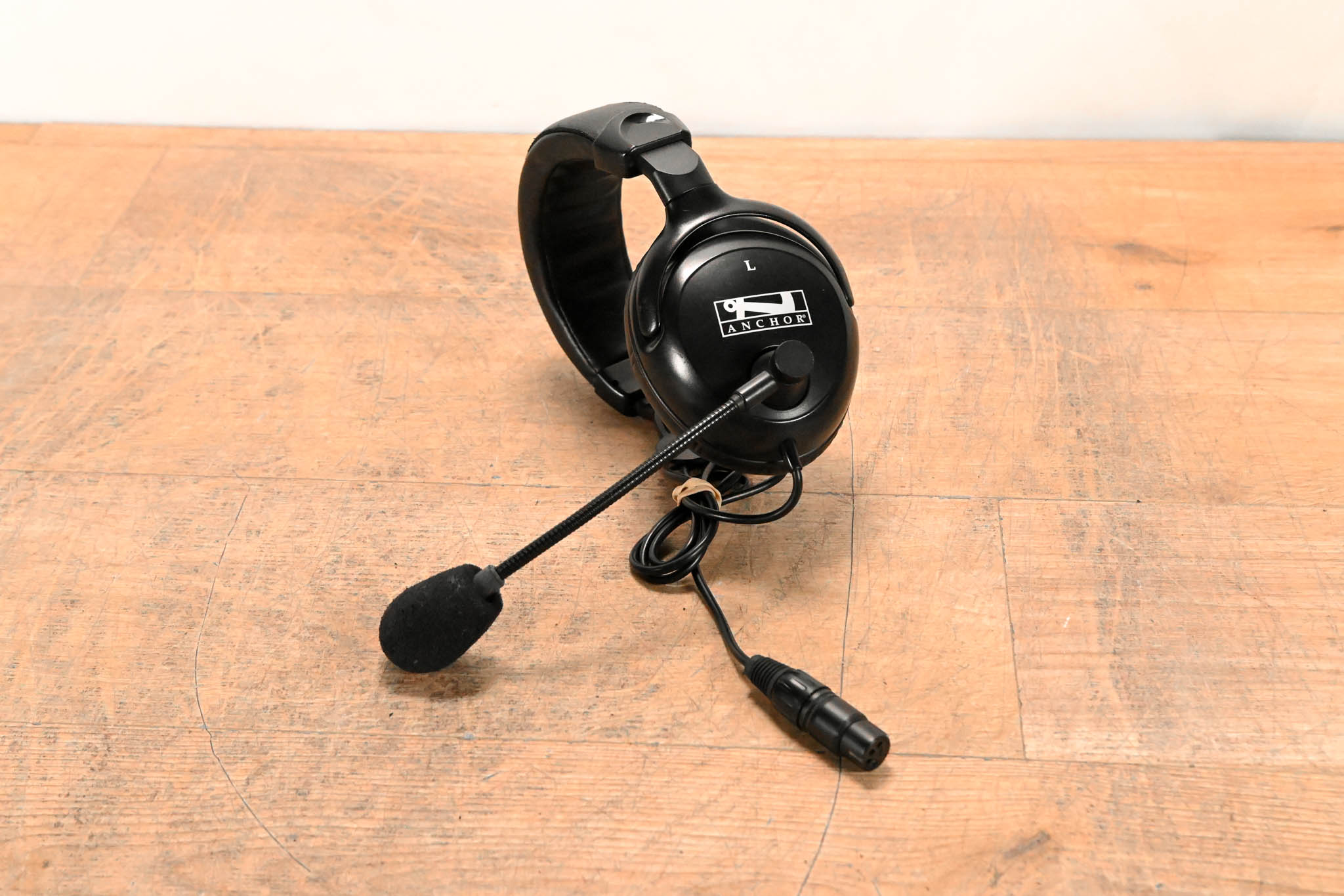 Anchor Audio H-2000S Single-Muff Intercom Headset with Microphone