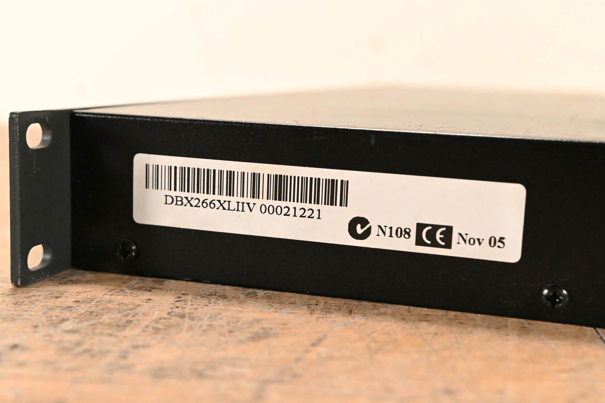 dbx 266XL 2-Channel Compressor/Gate