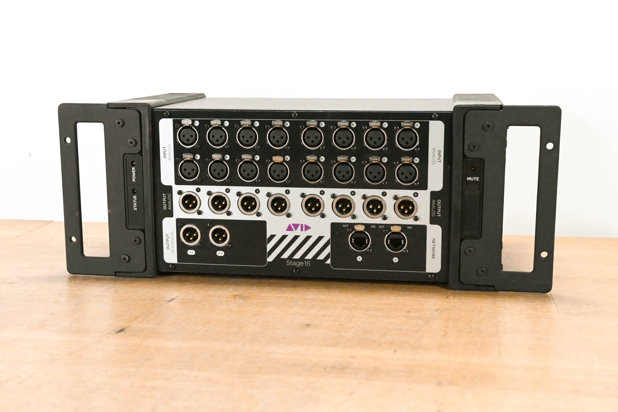 AVID Venue Stage 16 Remote I/O Stage Rack for S3L Digital Mixing System