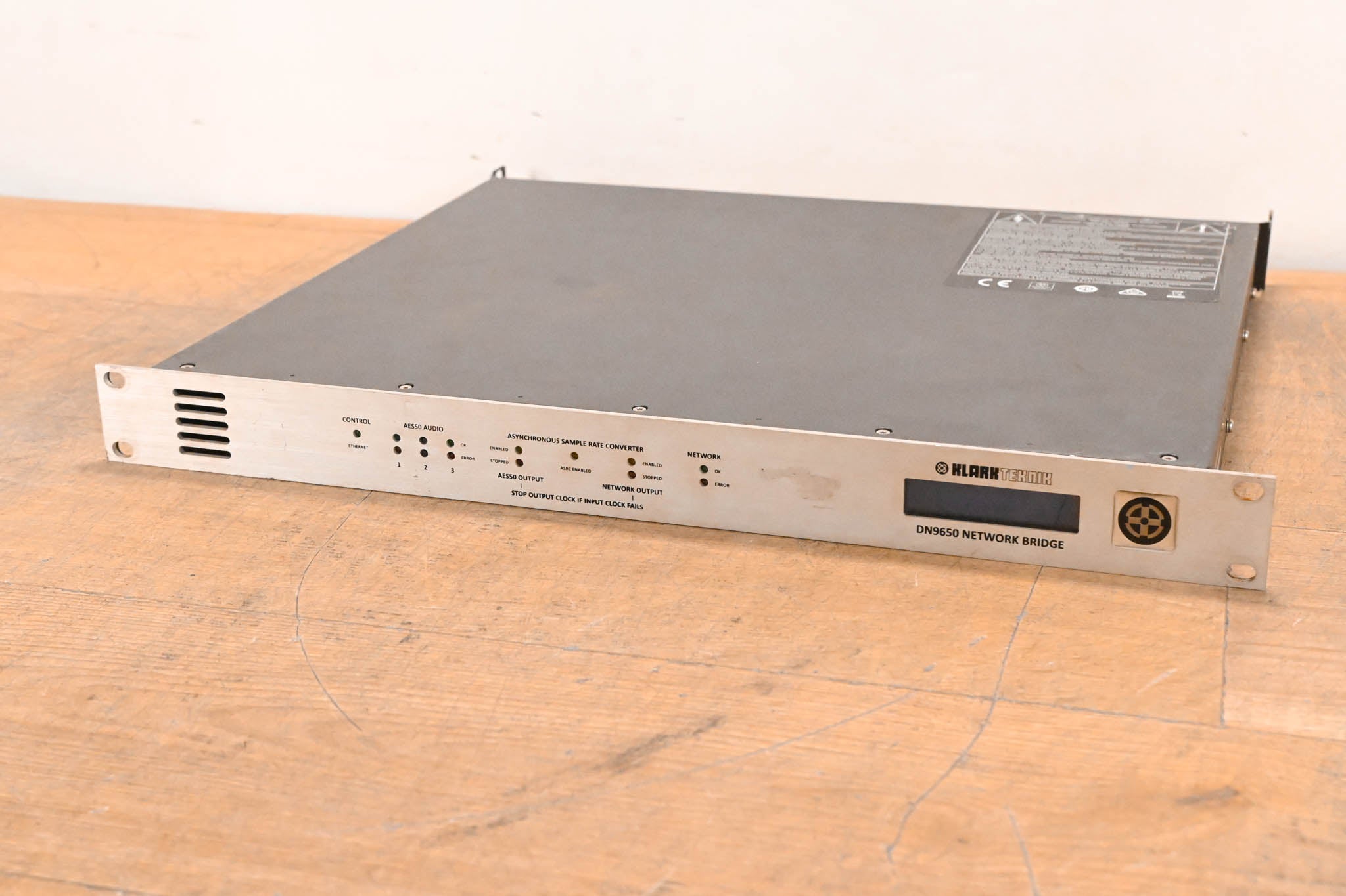 Klark Teknik DN9650 Digital Audio Network Bridge