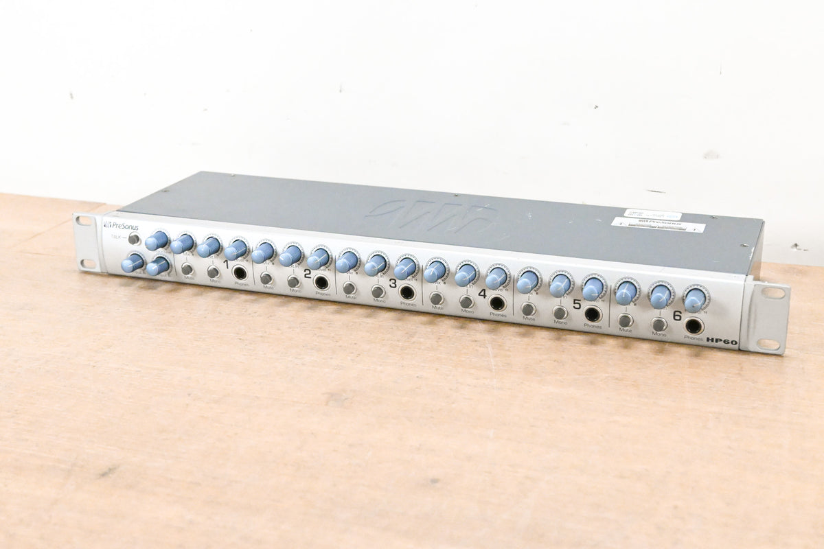 PreSonus HP60 6-Channel Headphone Amplifier/Mixer