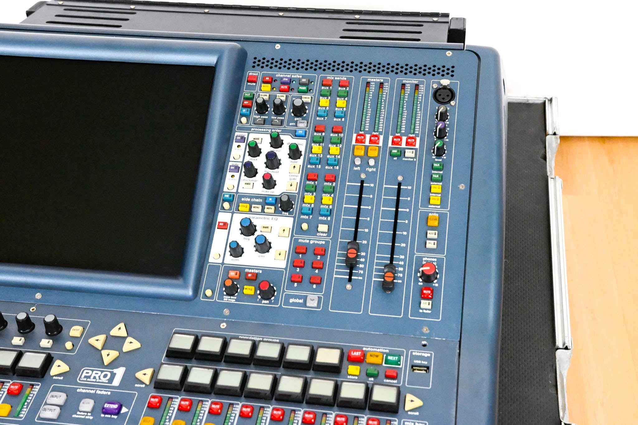 Midas PRO1 48-Channel Digital Audio Mixing Console with Road Case