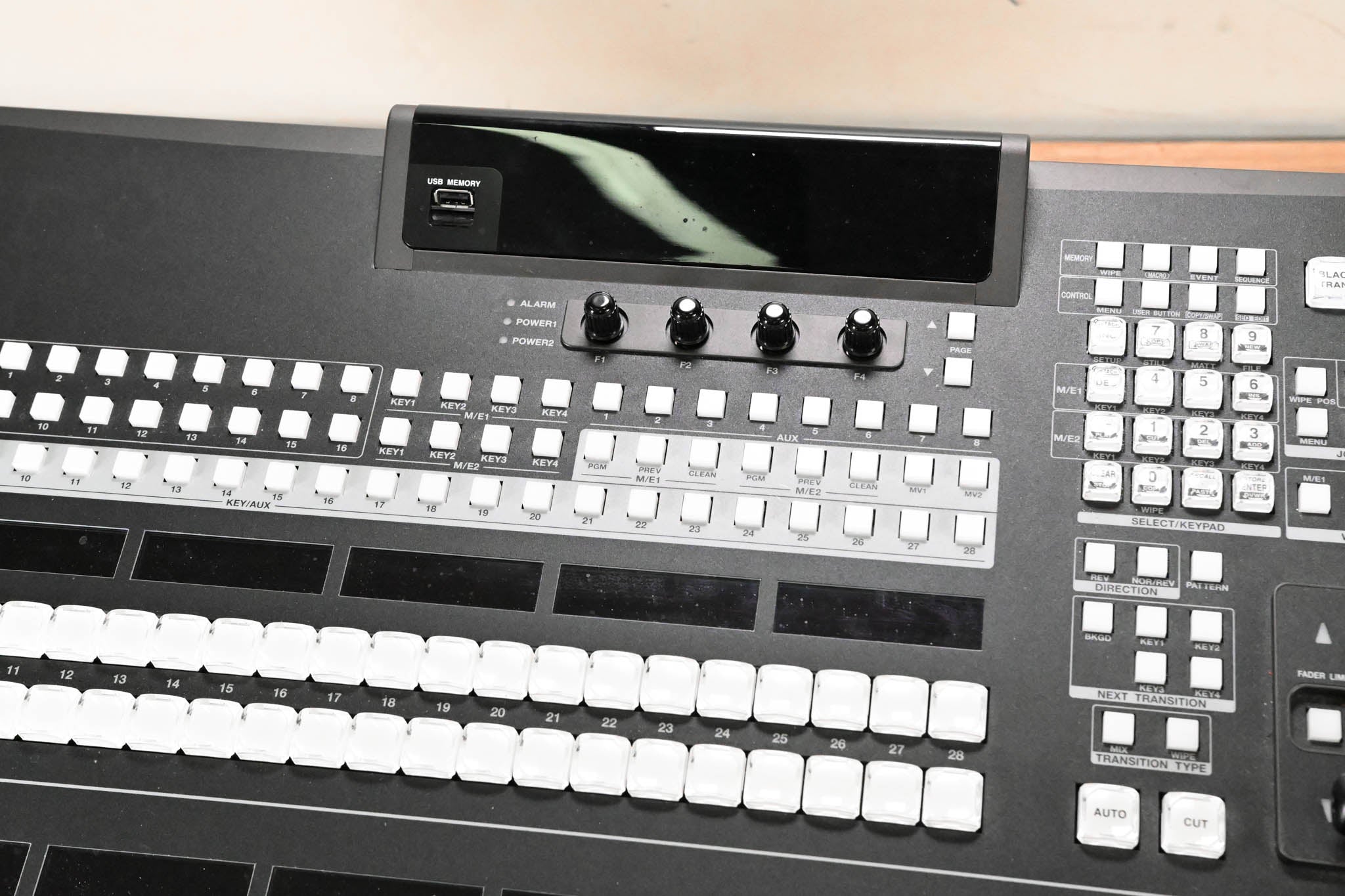 For.A HVS-390HS 2 M/E Video Switcher with HVS-392WOU Control Surface