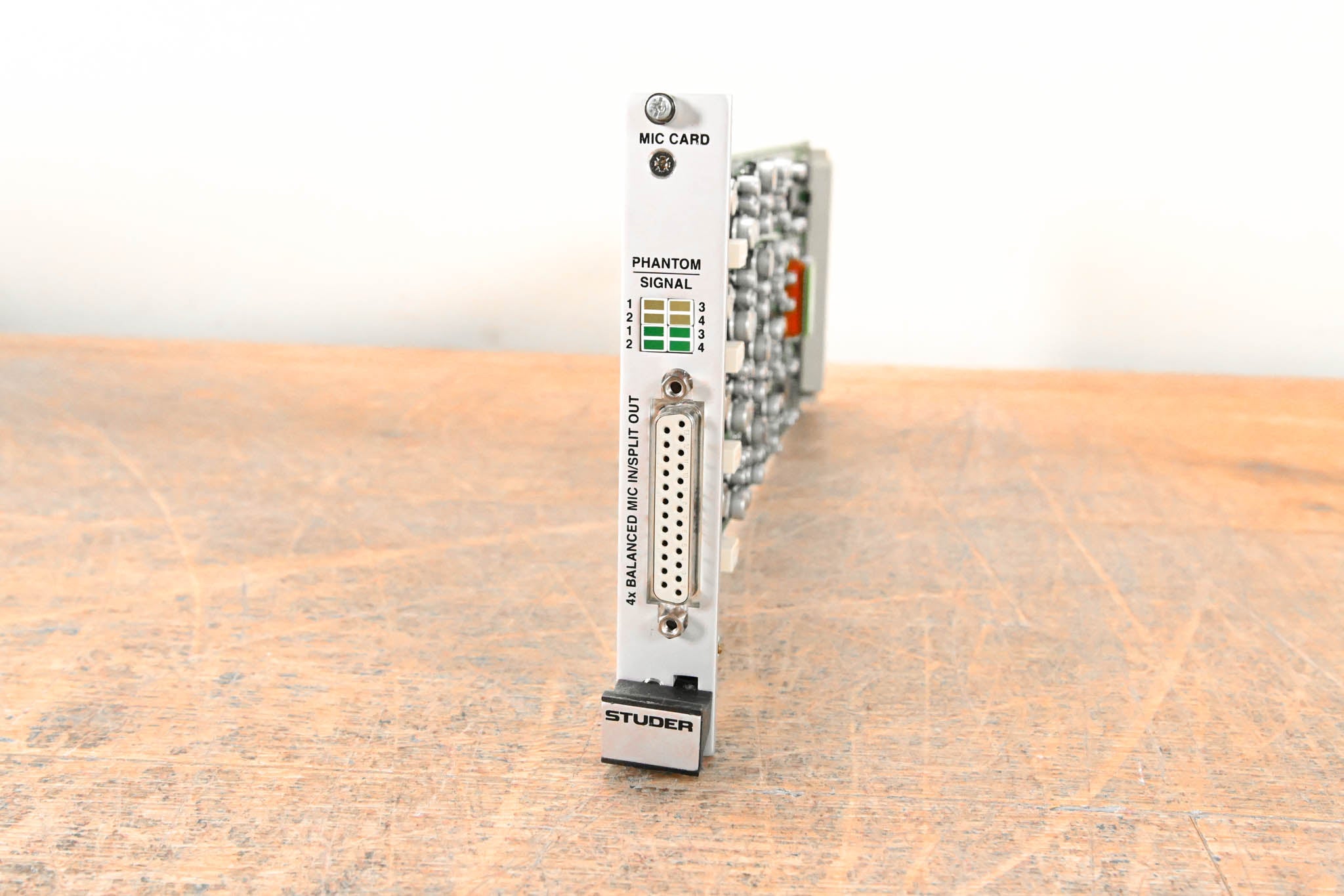 Studer Mic/Line In Card for D21m Modular I/O System