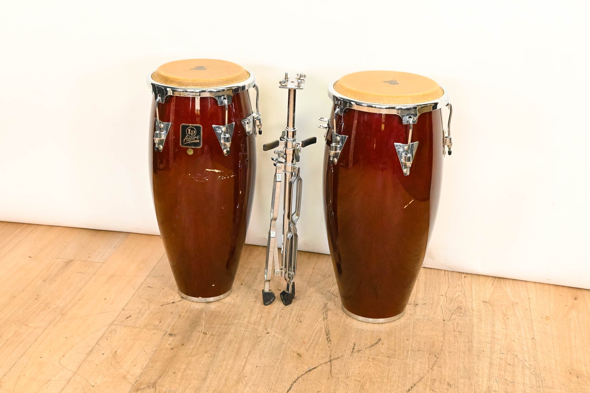 LP Aspire 10" and 11" Conga Set with Double Conga Stand