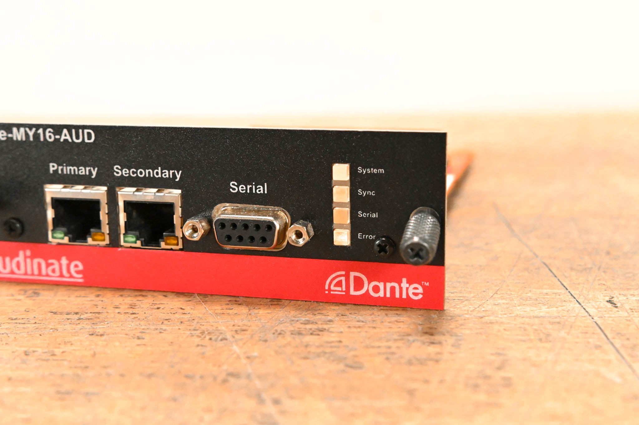 Audinate Dante-MY16-AUD 16-Channel Dante Network I/O Card