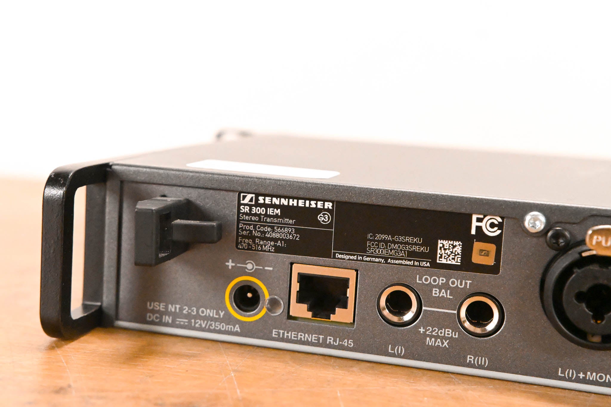 Sennheiser ew 300 IEM G3 Wireless IEM System - A1 Range NO POWER SUPPLY