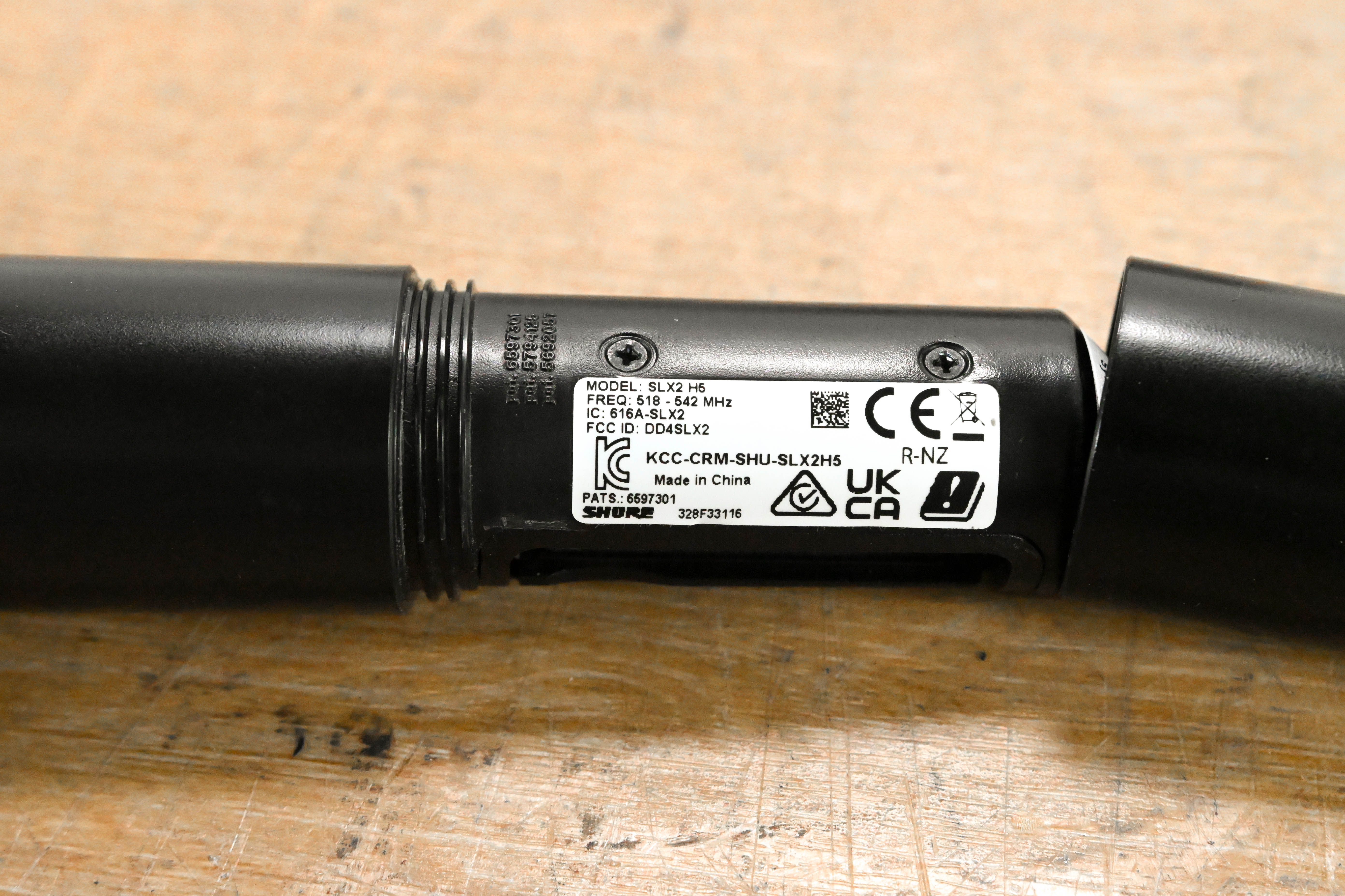 Shure SLX24/SM58 Handheld Wireless System - H5 Band (NO POWER SUPPLY)