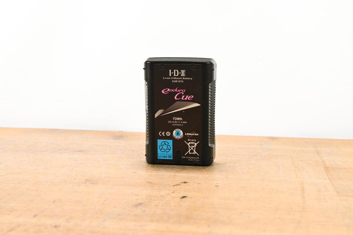 IDX System Technology CUE-D75 Endura CUE 73Wh Li-Ion V-Mount Battery