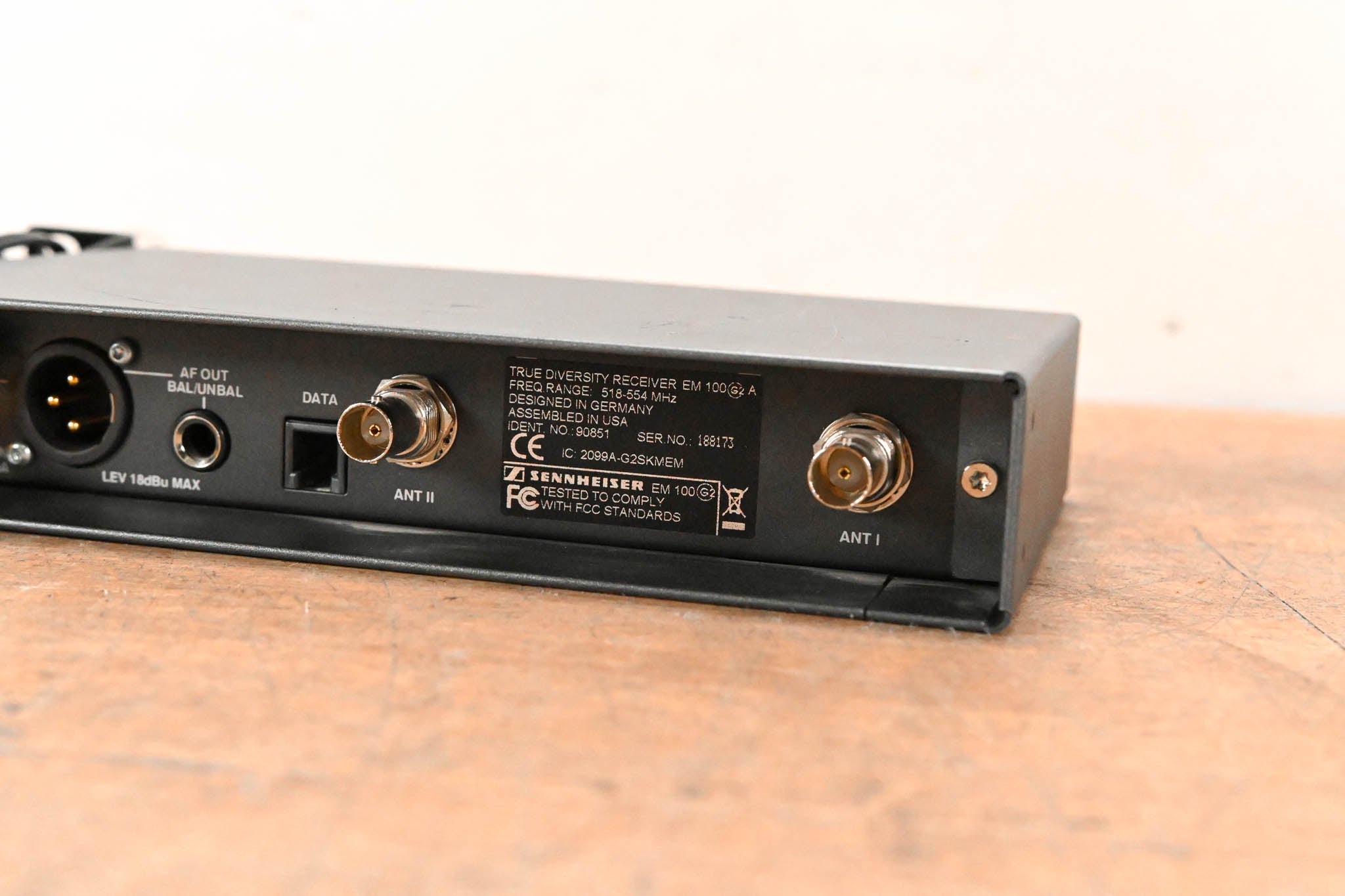 Sennheiser ew 100 G2 Bodypack Wireless System 518-554 MHz