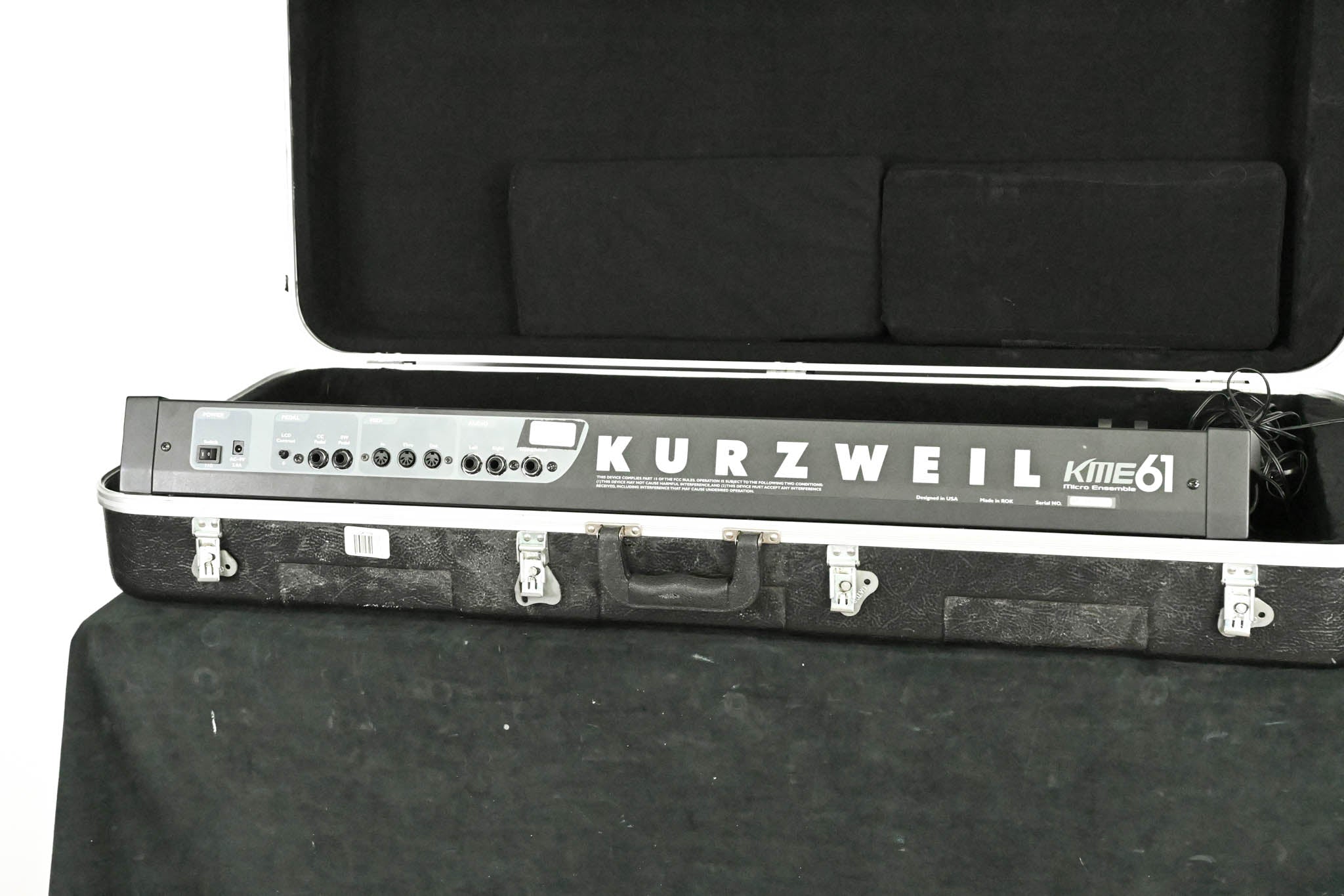 Kurzweil KME61 Micro Ensemble 61-Key Synth Action Keyboard with Case