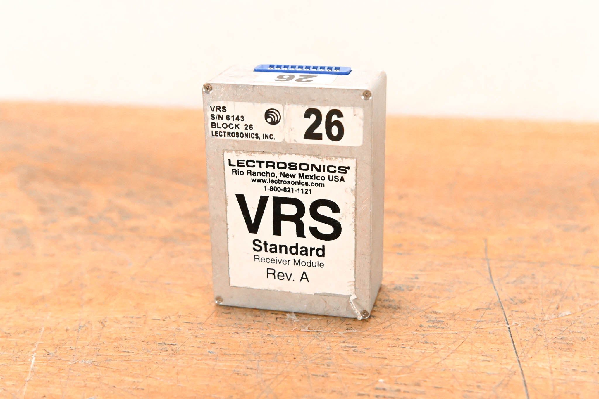 Lectrosonics VRS Standard Receiver Module for VRM Unit - Block 26