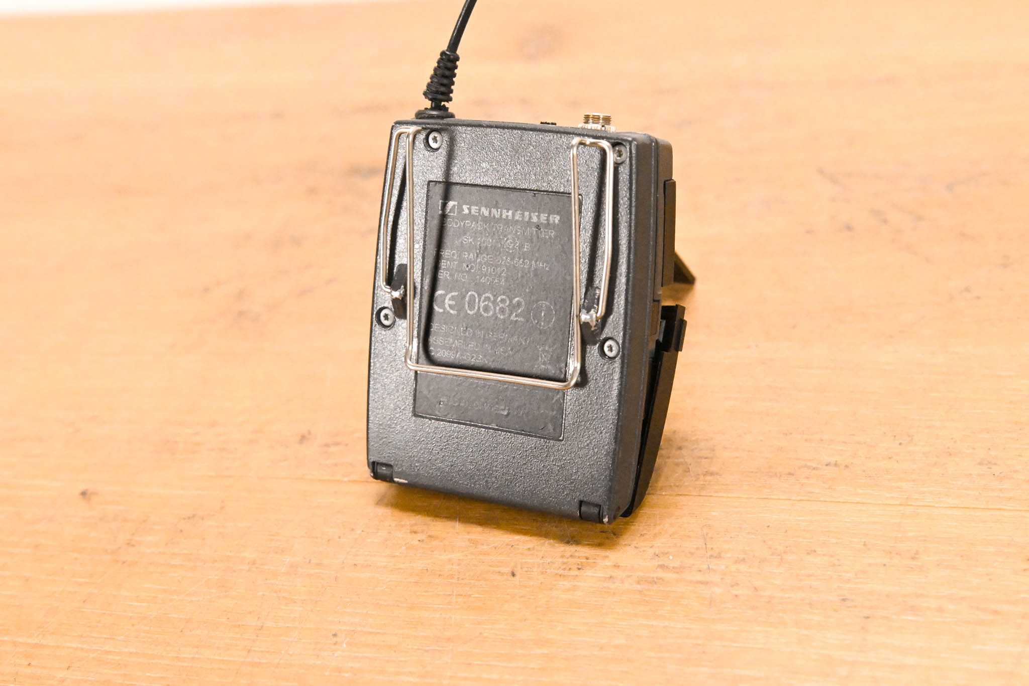 Sennheiser ew 100 G2 Bodypack Wireless System 626-662MHz NO POWER SUPPLY